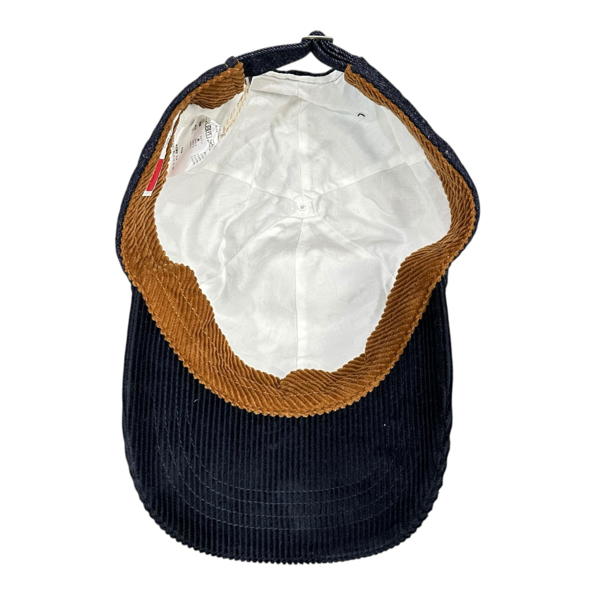 Nine Tailor(ナインテーラー) Tansy Cap 切替 コーデュロイ デニム キャップ N-1532 ネイビー