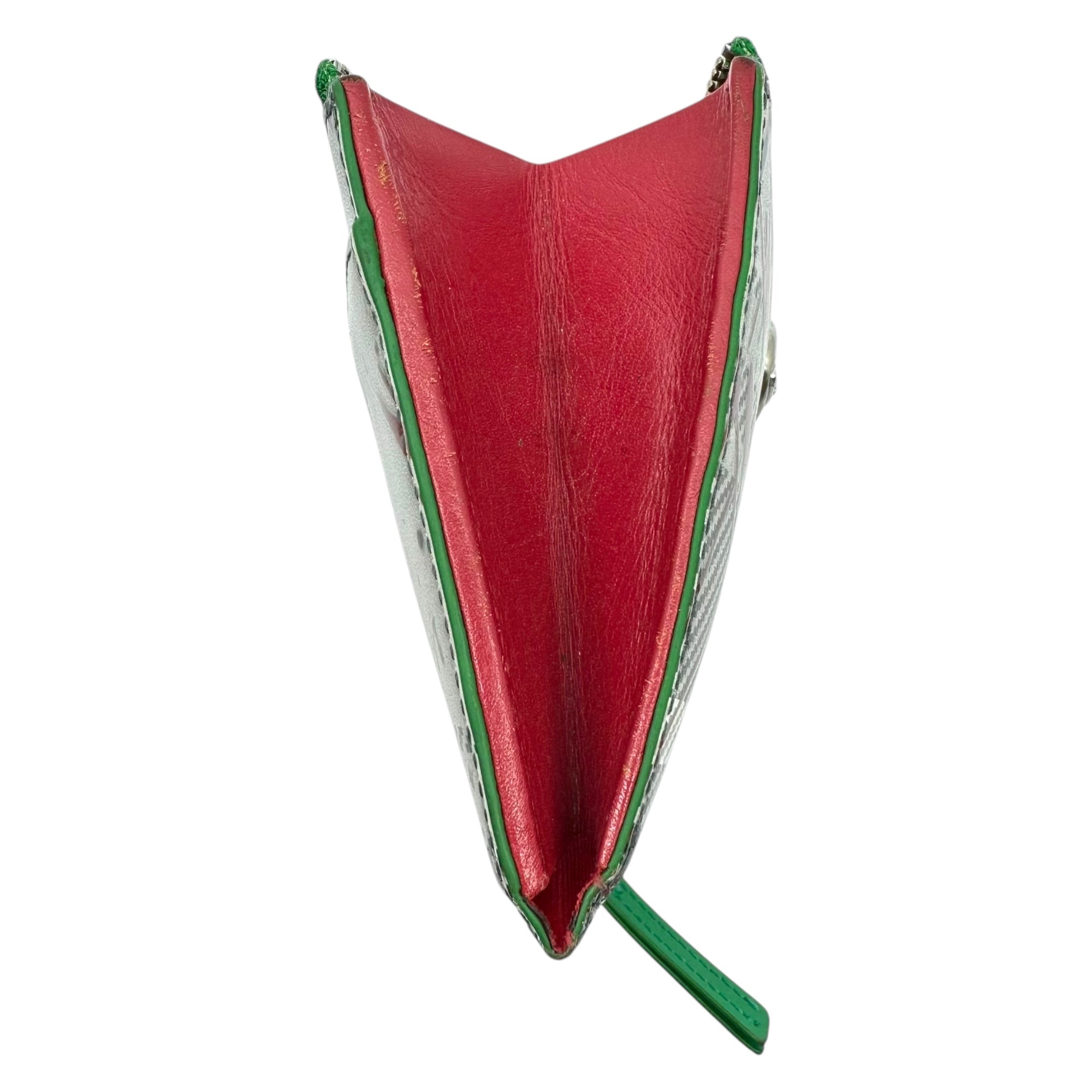 Vivienne Westwood(ヴィヴィアンウエストウッド) 00's Orb Logo Tartan Check Paint Zip Wallet オーブロゴ タータンチェック ペンキ ジップ ウォレット 3X18BL41 グレー×グリーン 財布 折り財布