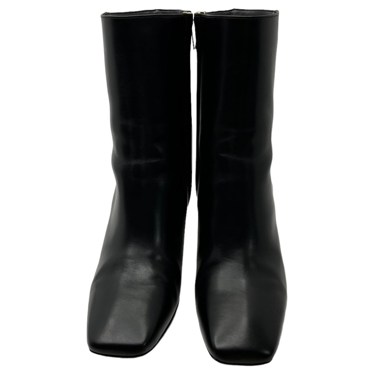 JIMMY CHOO(ジミーチュウ) KINSEY AB 75 / 37 レザー ヒール ブール CFL 231 37(23.5~24cm程度) ブラック