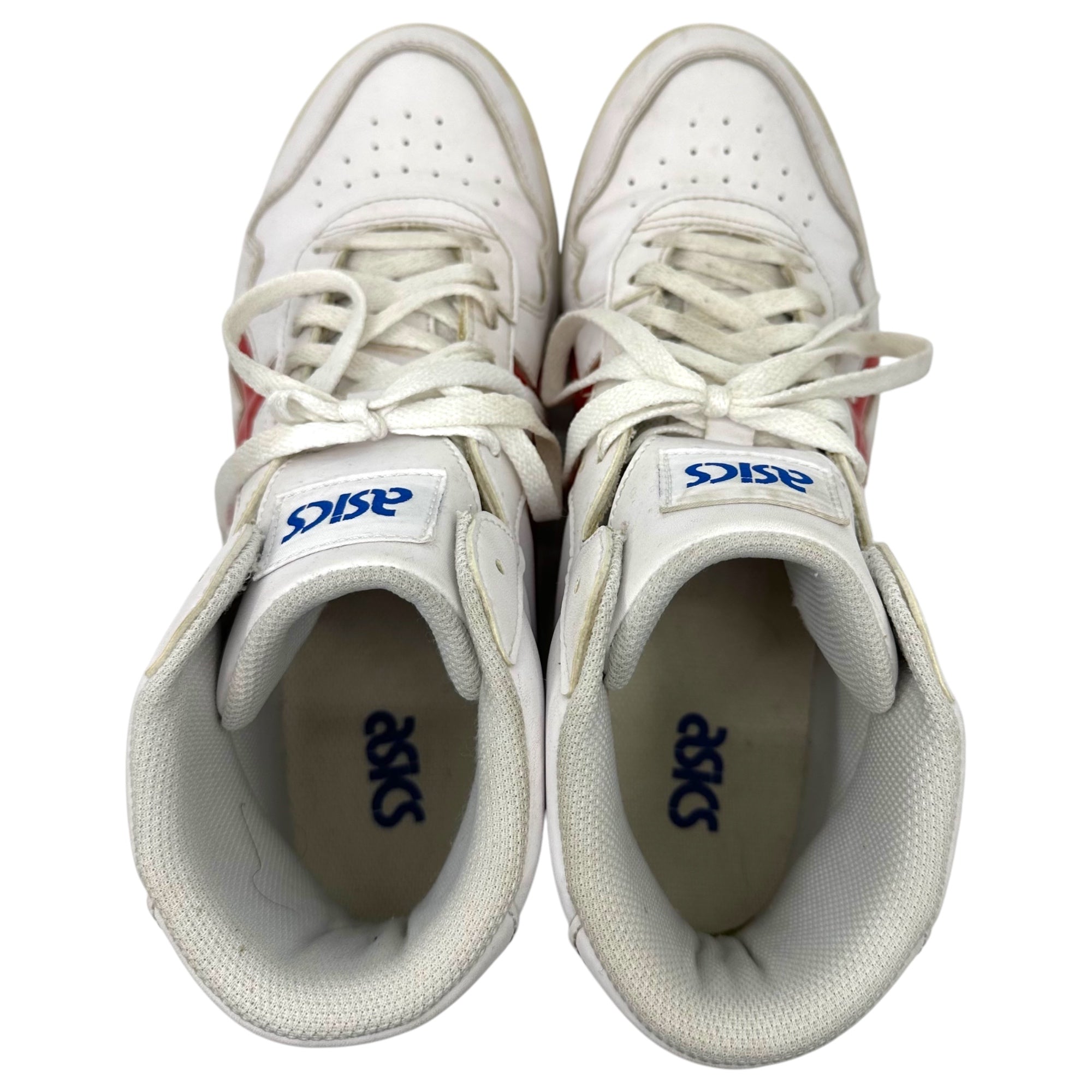 asics(アシックス) JAPAN L ジャパン エル 1191A270 26.5cm ホワイト×レッド ハイカット スニーカー シューズ