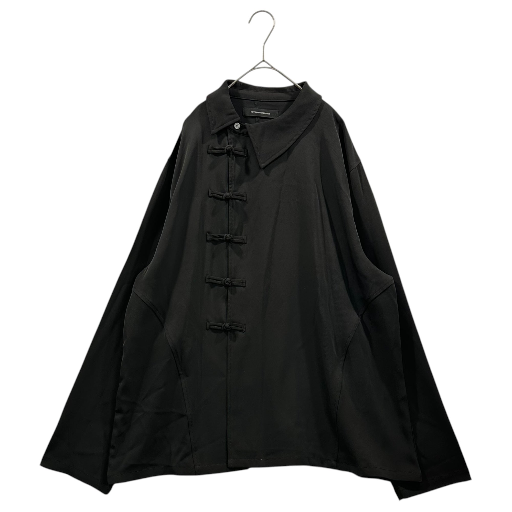 NOT CONVENTIONAL Cape Shirt ノットコンベンショナル NOT CONVENTIONAL(ノットコンベンショナル) Asymmetric China-Style