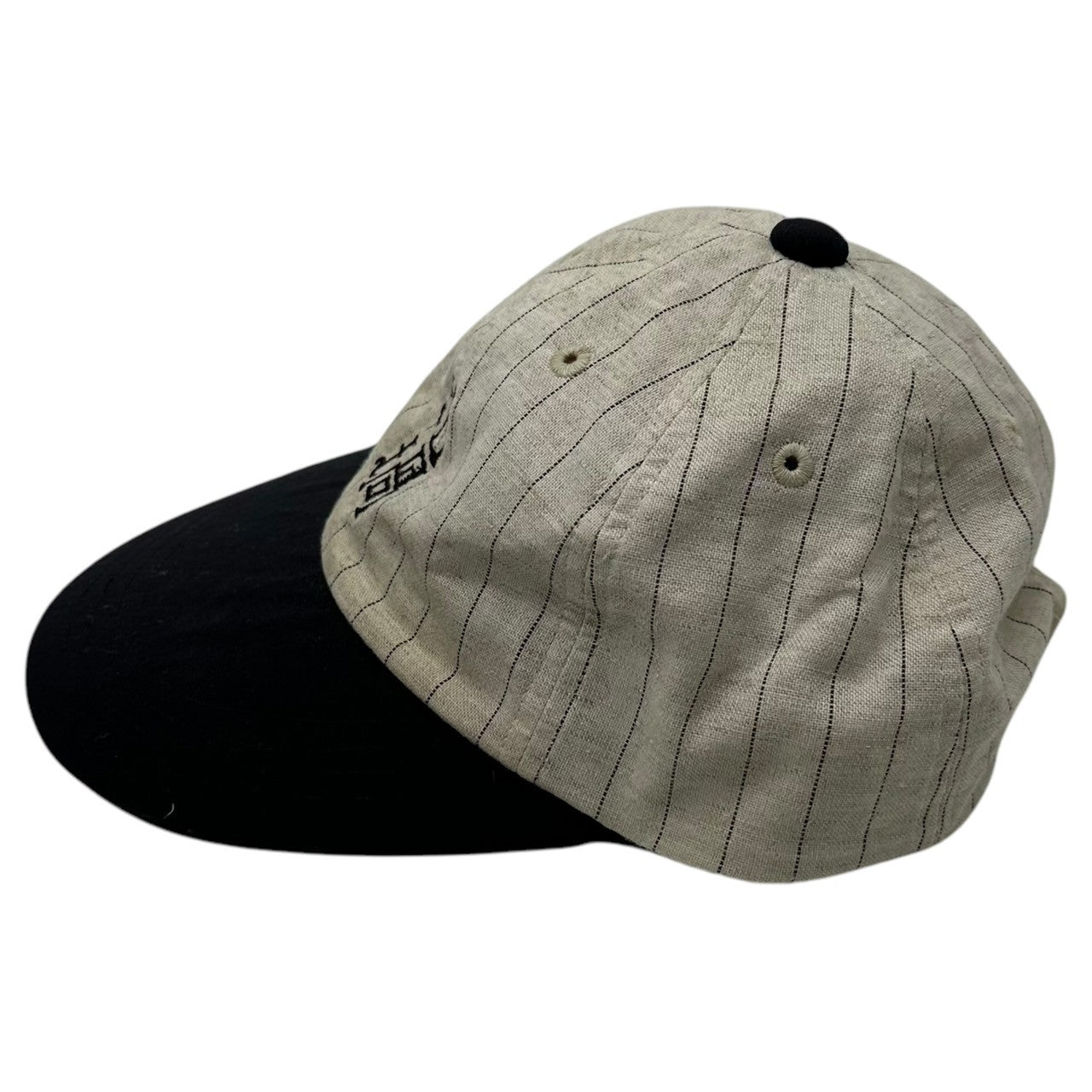 坩堝(ルツボ) STRIPE 6PANEL CAP ストライプ ロゴ キャップ R23SS-STRIPE-HT ロゴ ベースボール 帽子