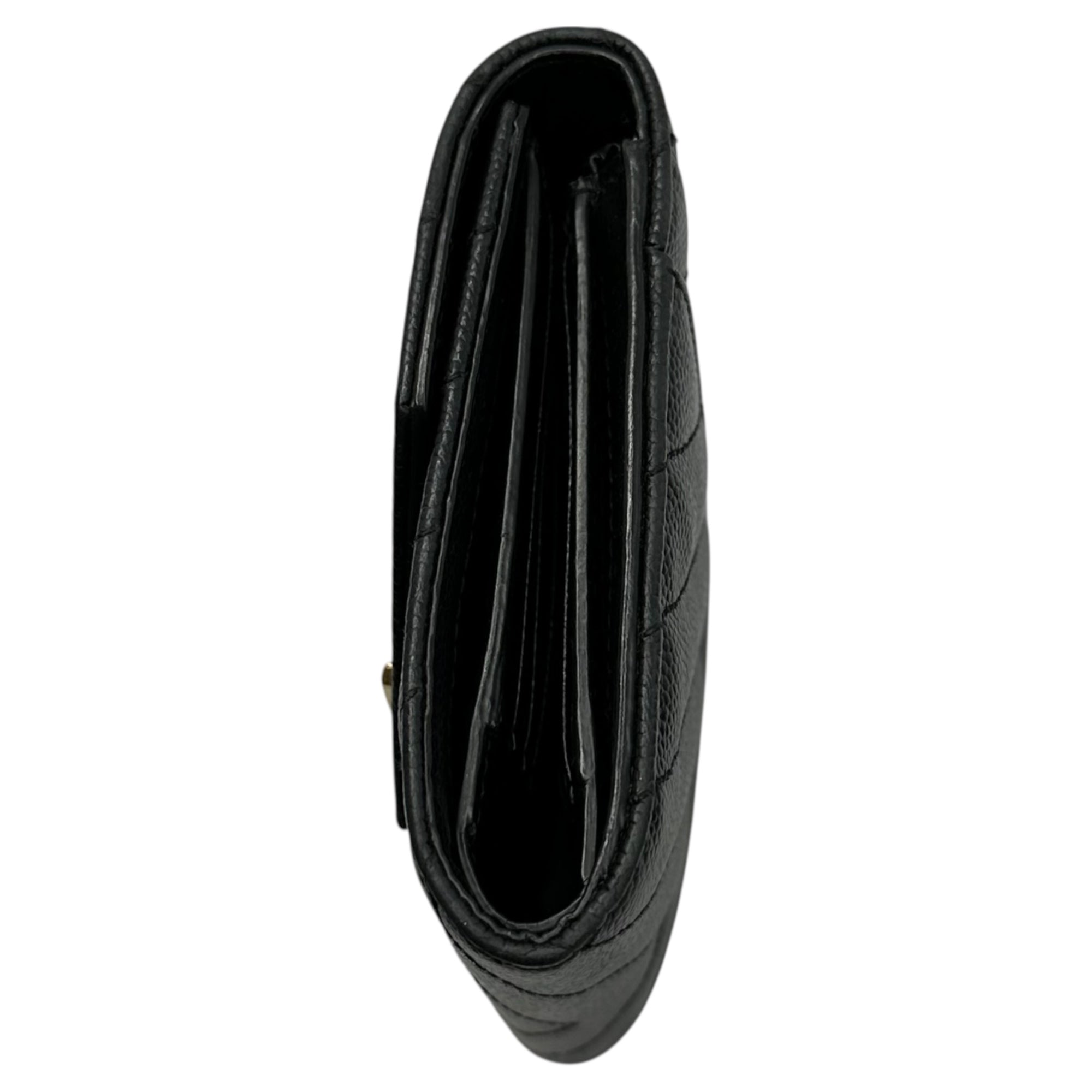 Saint Laurent(サンローラン) MONOGRAM YSL 三つ折り財布 モノグラム 03943 ブラック コンパクト 財布