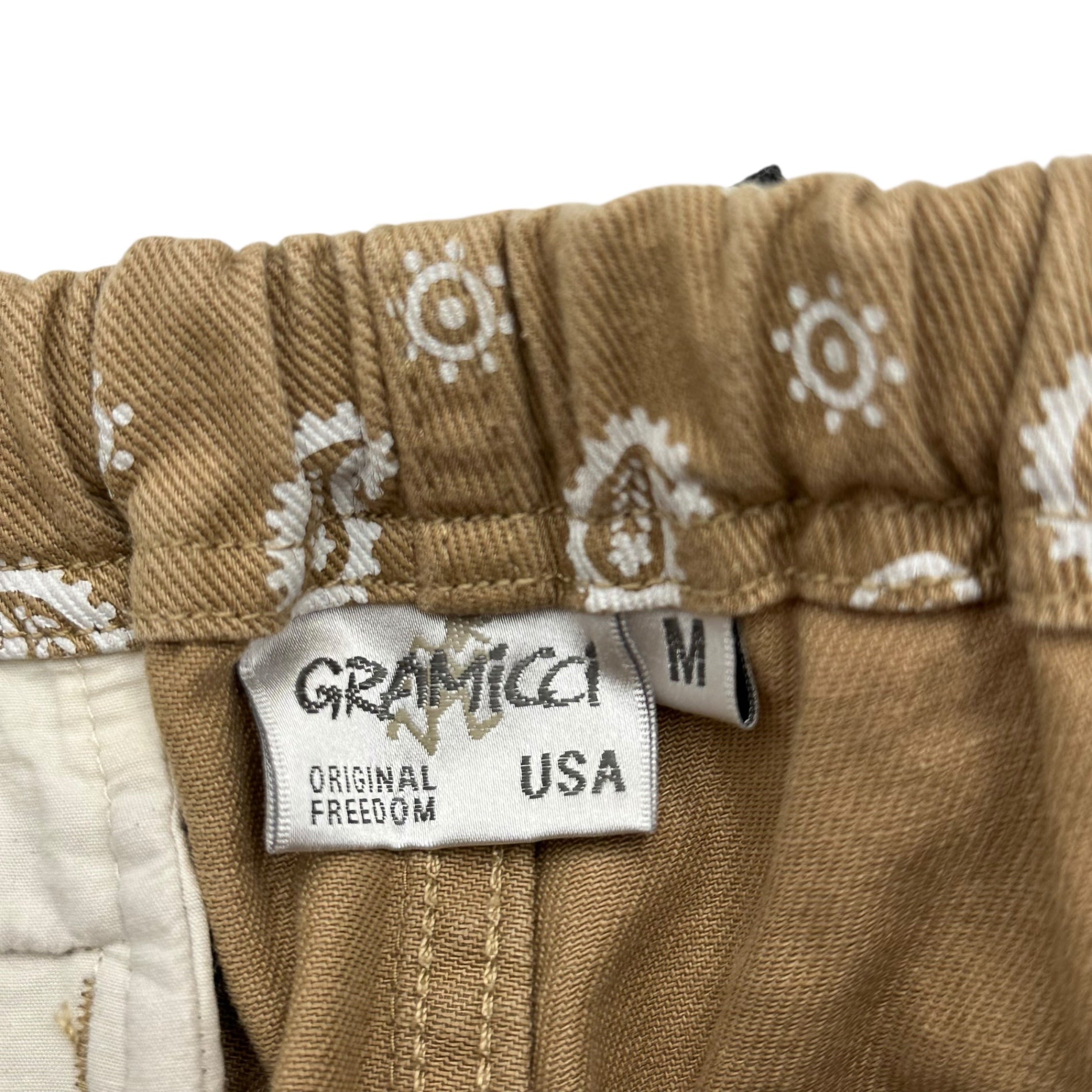 GRAMICCI(グラミチ) Paisley Short Climbing Pants ペイズリー クライミング ショート パンツ GMP-007 M カーキ ショート ショーツ