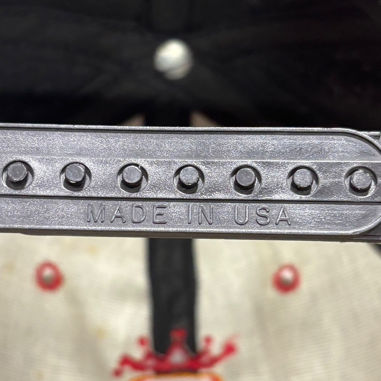 STUSSY(ステューシー) 80's Crown S Logo Embroidery Snapback Cap クラウン S ロゴ 刺繍 スナップバック キャップ ブラック 80年代 ヴィンテージ USA製