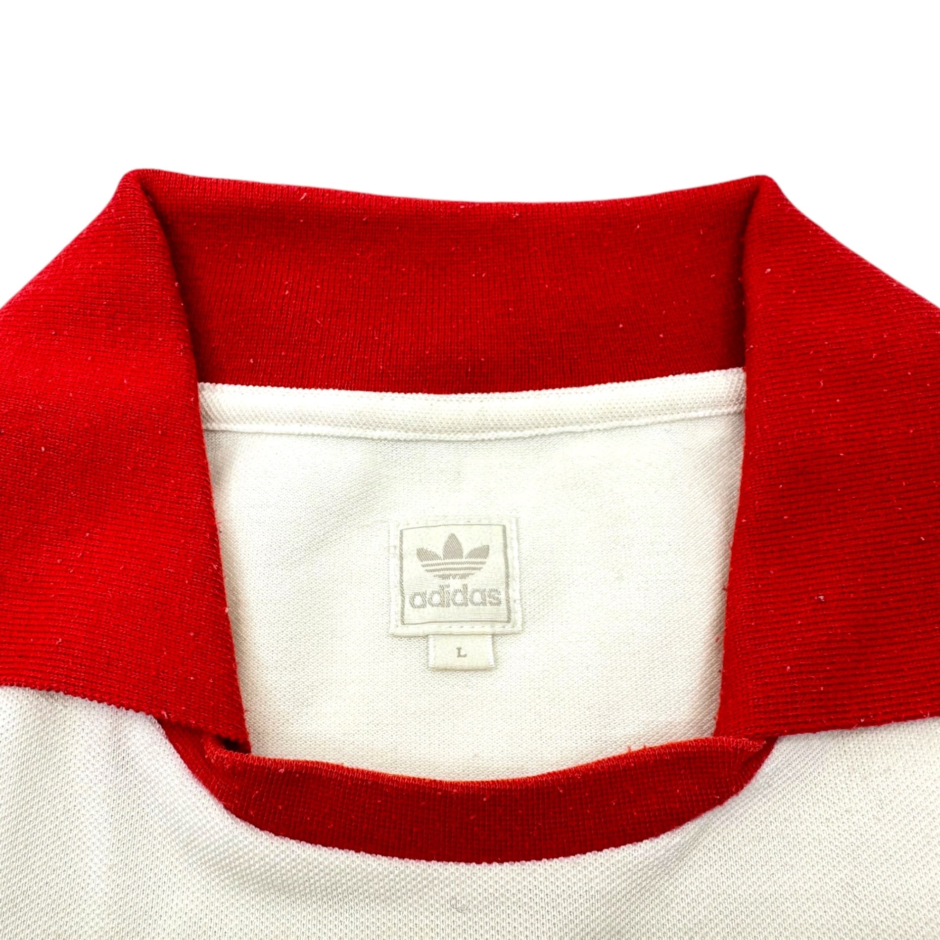 adidas(アディダス) 00's ENGLAND FOOTBALL SHIRT イングランド フットボール シャツ サッカー L ホワイト×レッド