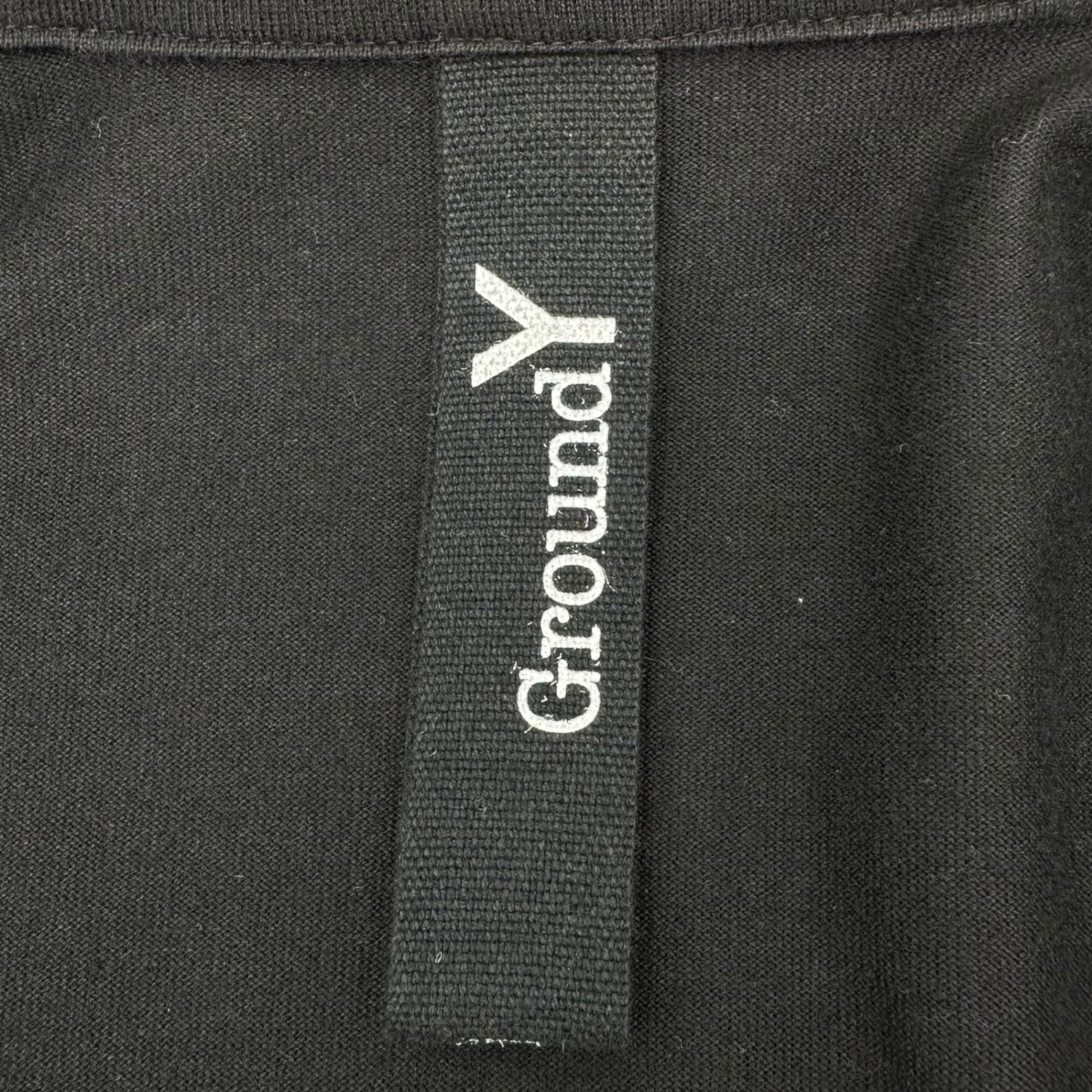 Ground Y(グラウンドワイ) 18SS Asymmetrical Jacket アシンメトリー 天竺 ジャケット GW-J01-011 1 ブラック テーラード