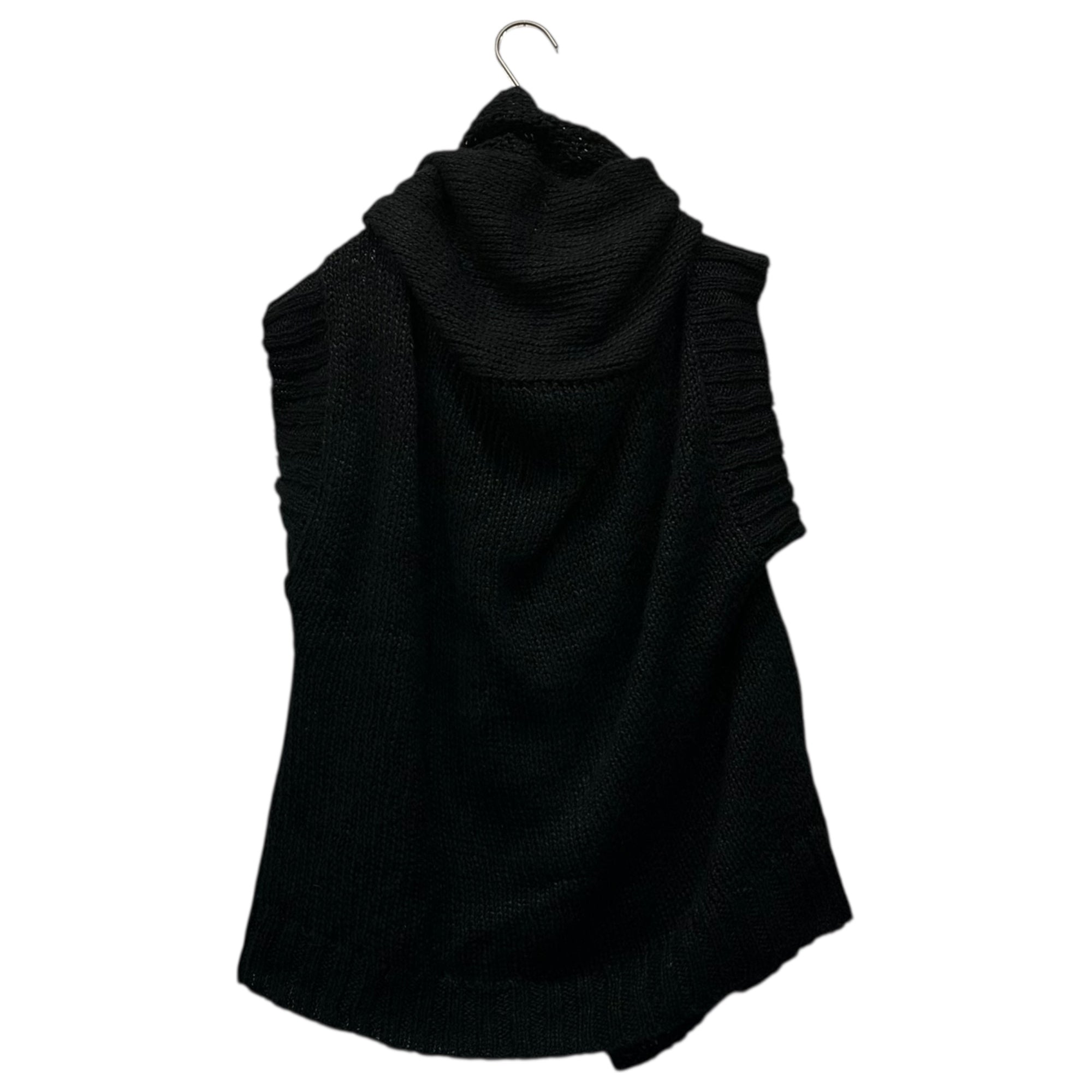 Y's(ワイズ) 00's Loose-knit Short-Sleeve Knit Bolero Cardigan ローゲージ 半袖 ニット ボレロ カーディガン 3 ブラック