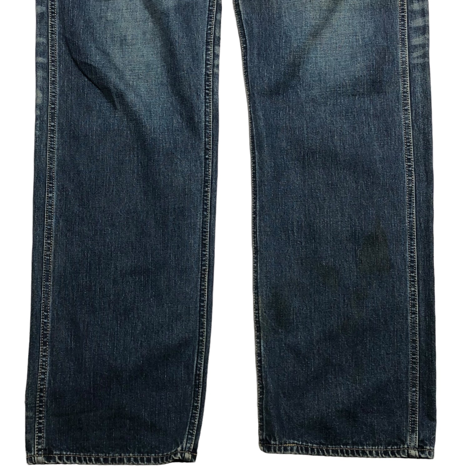 A BATHING APE(アベイシングエイプ) 00's DENIM PANTS デニムパンツ 00年代 L インディゴ