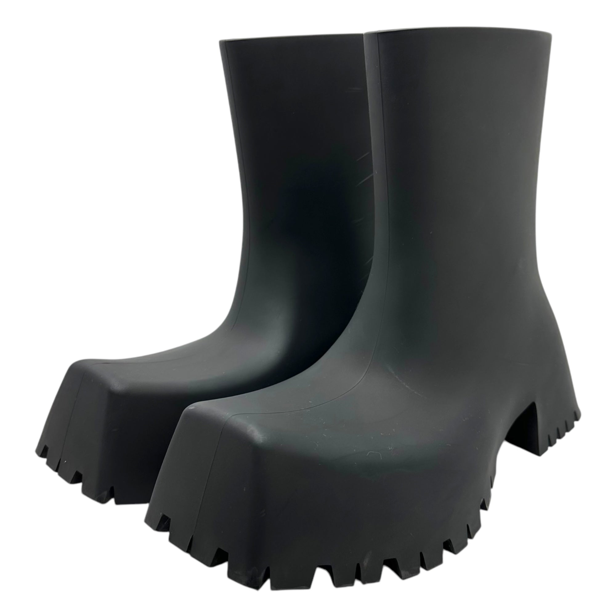 BALENCIAGA(バレンシアガ) 22SS TROOPER RUBBER BOOT トルーパー ラバー ブーツ 680660 27cm ブラック 箱付