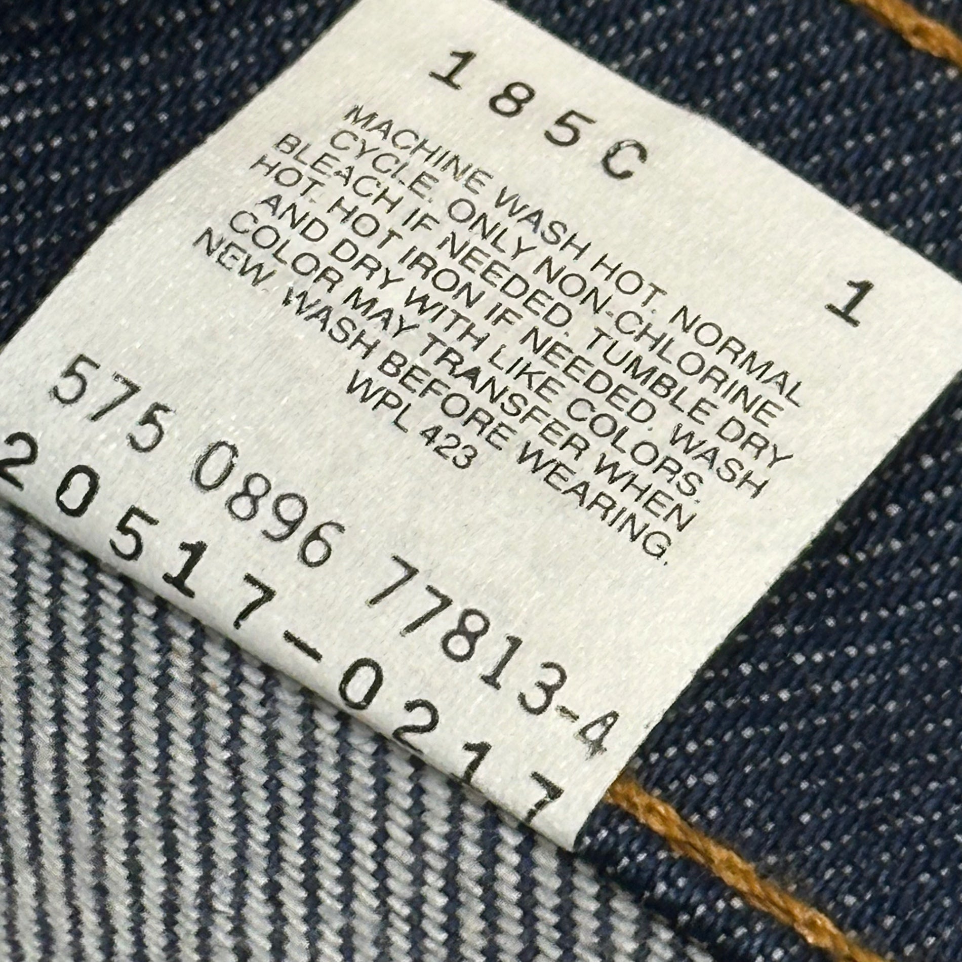 Levi's(リーバイス) 90's 517 Flare Jeans 90年代 フレア ジーンズ デニム パンツ 20517-0217 34 インディゴ 96年8月製造