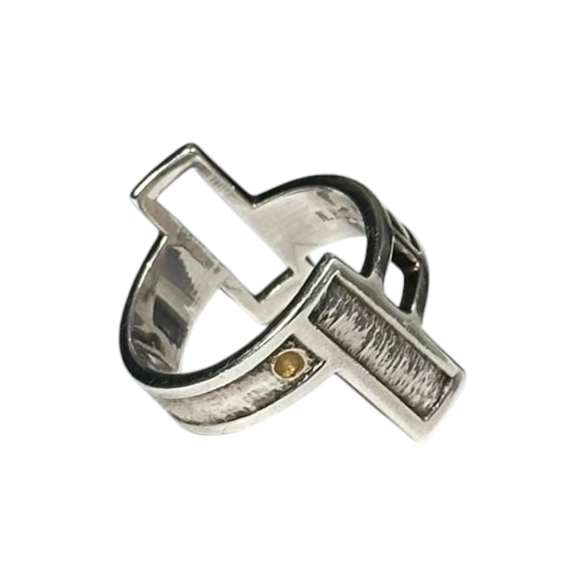 N.HOOLYWOOD(エヌハリウッド ミスターハリウッド) Architecture Ring アーキテクチャー リング 14号 シルバー 指輪
