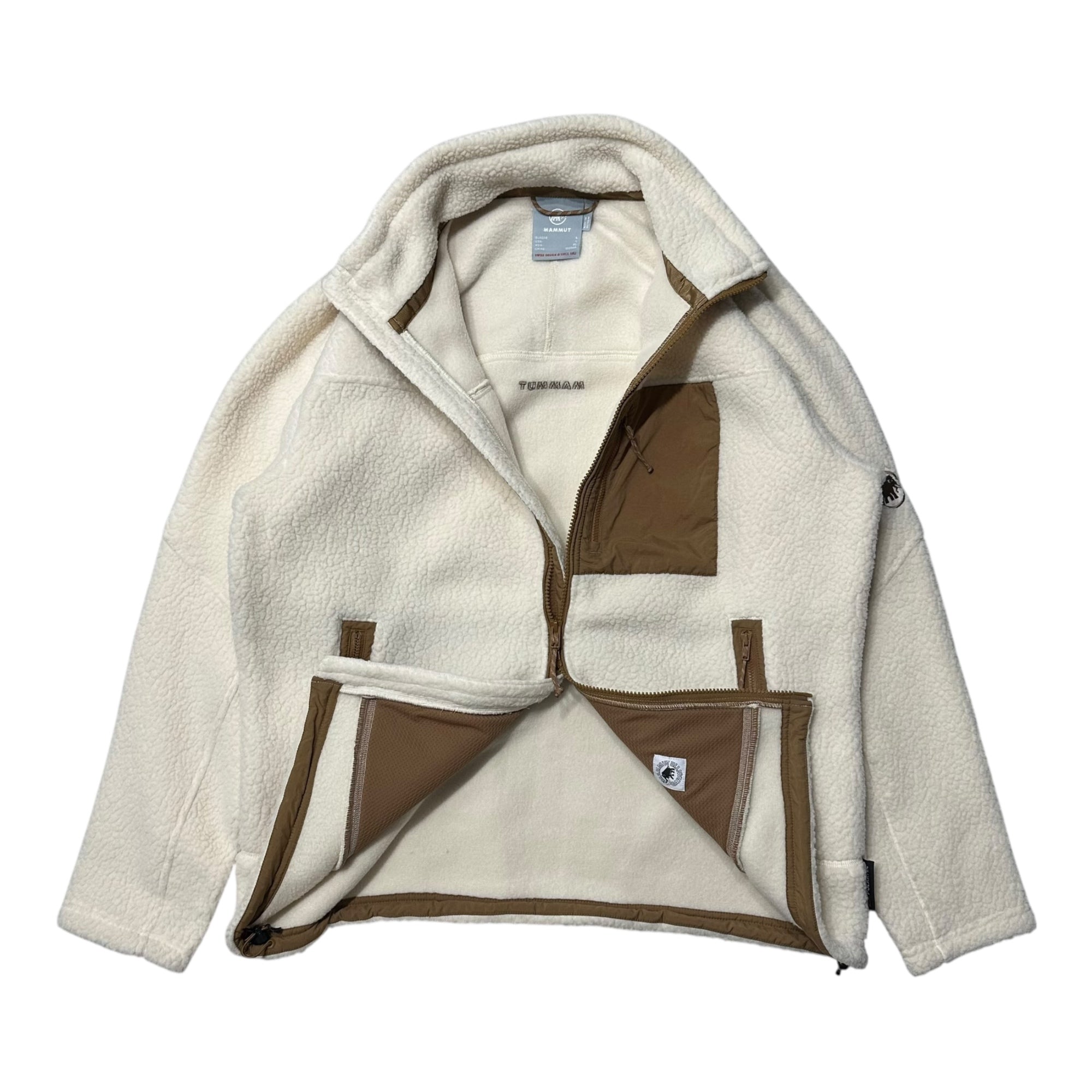 MAMMUT(マムート) MIRACLE ML JACKET AF ミラクル ミッドレイヤー ジャケット アジアンフィット 1014-05341 XL オフホワイト