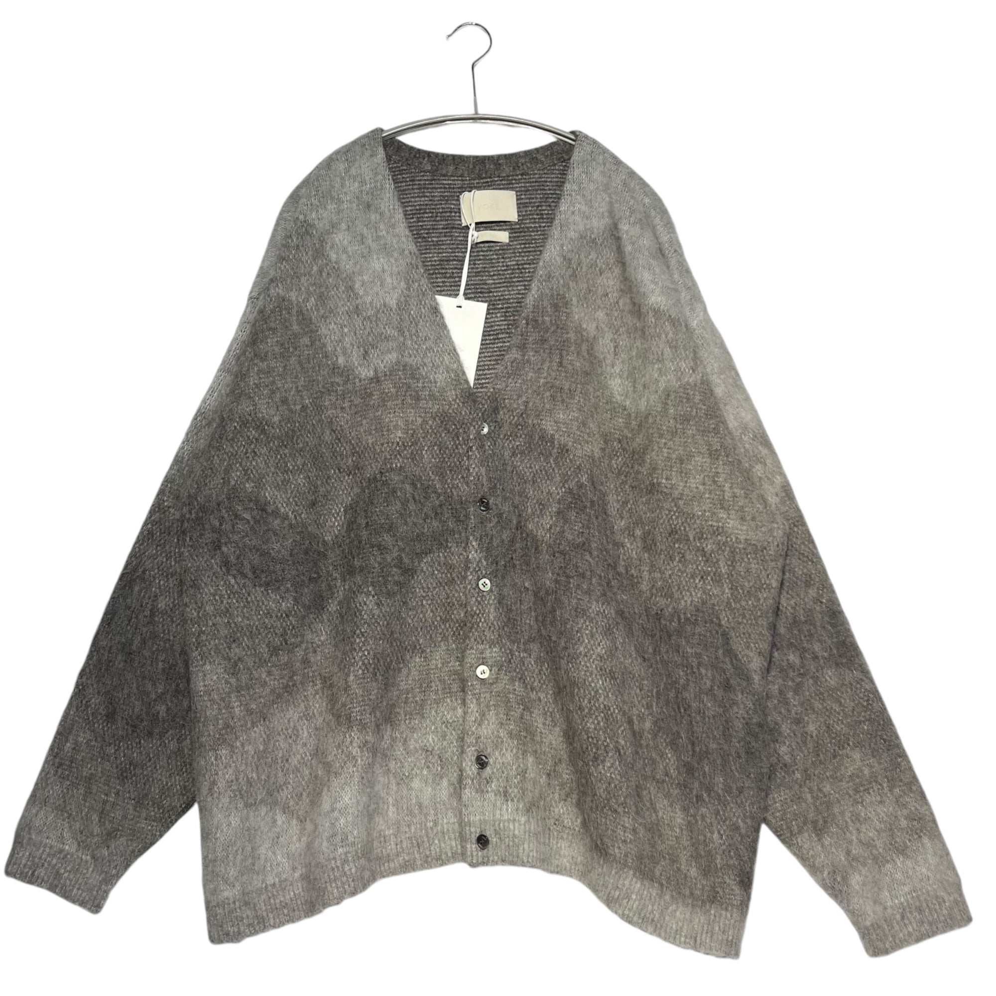 YOKE(ヨーク) 23SS GRADATION JACQUARD CARDIGAN グラデーション  
