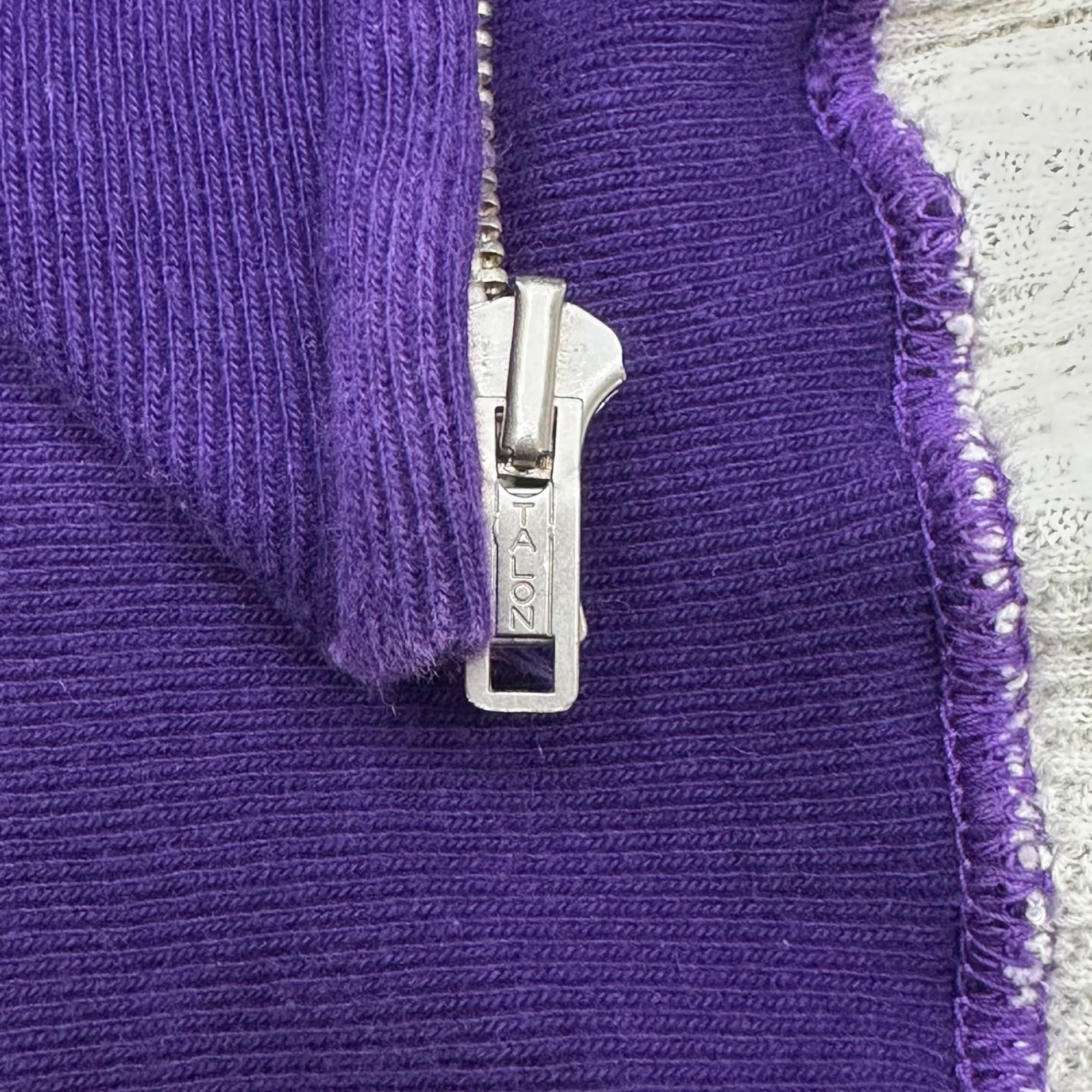 TENDERLOIN(テンダーロイン) T-PARKA ZIP LINING THERMAL ジップパーカー 裏地 サーマル L パープル