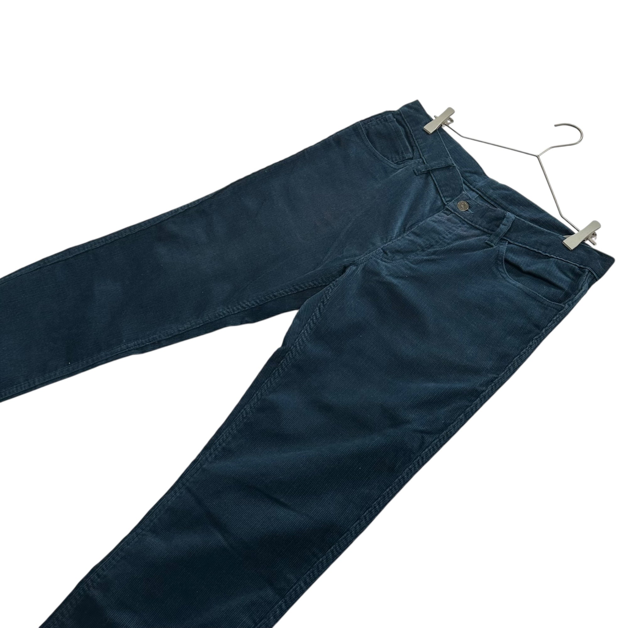 VISVIM(ビズビム/ヴィズヴィム) PASTEL PANTS - CORDUROY パステル パンツ コーデュロイ VS0001848 2 ブルー
