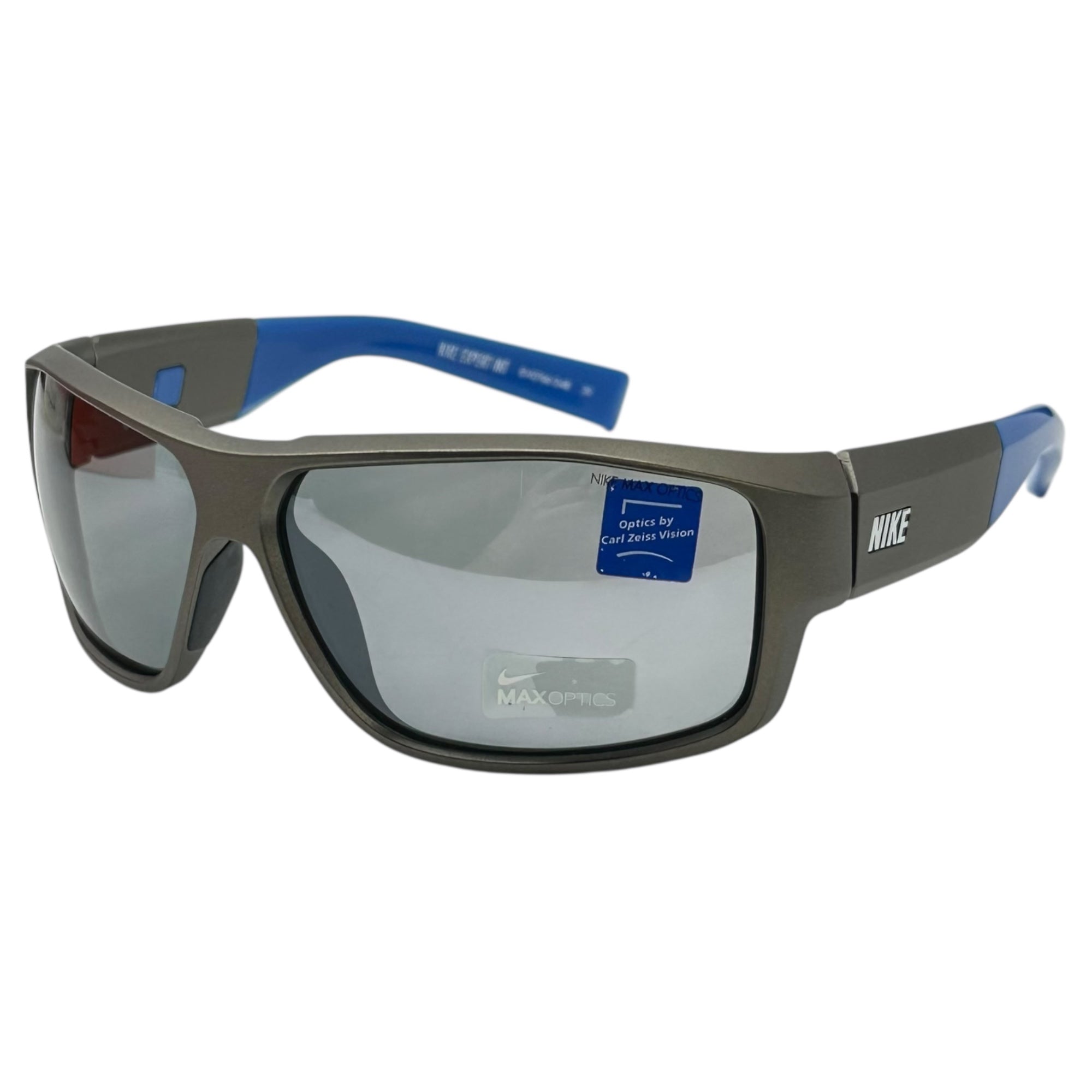 NIKE(ナイキ) EXOPERT interchange アウトドア ジョギング サングラス EV0766 048 グレー×ブルー