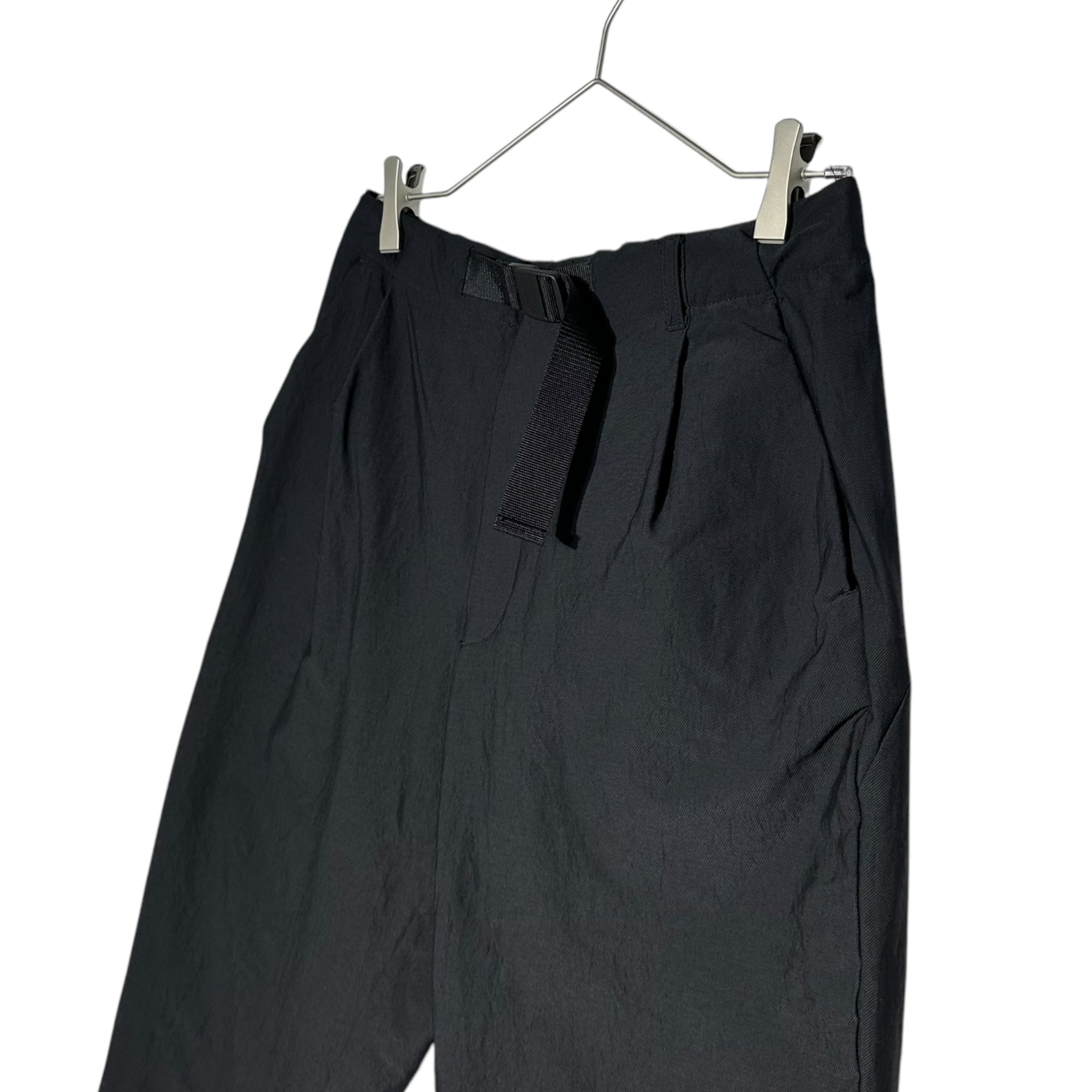 GOLDWIN(ゴールドウィン) One Tuck Tapered Stretch Twill ワンタック テーパード ストレッチ ツイル パンツ GM71155P M ブラック