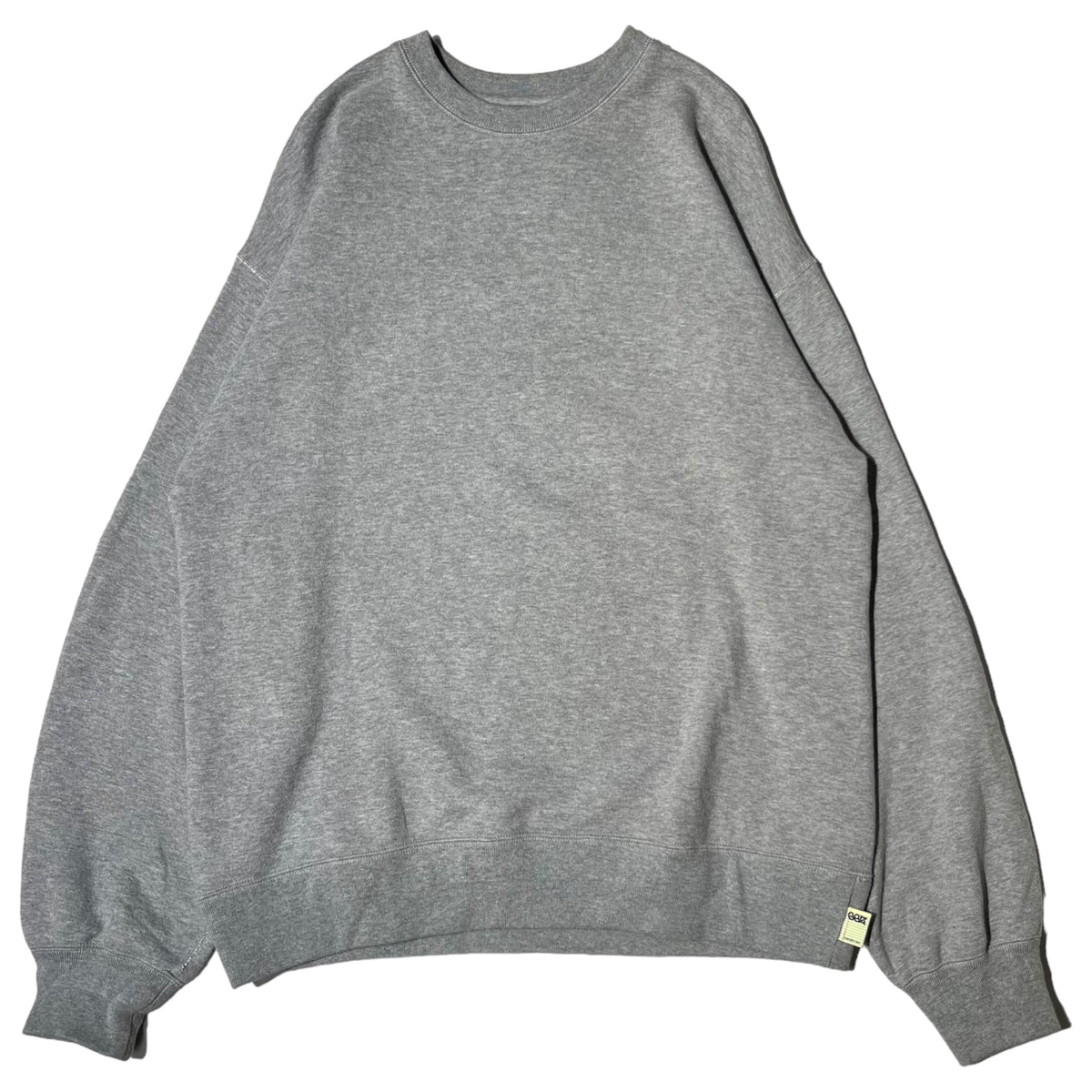 SSZ(エスエスズィー) 24SS ASE SWEAT CREW 裏毛 オーバーサイズ 