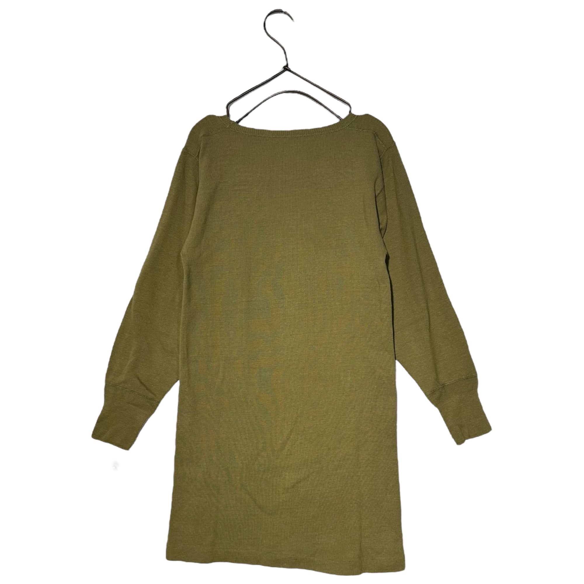 vintage(ヴィンテージ) 50's US ARMY wool thermal shirt 50年代 アメリカ軍 ウール サーマルシャツ カーキ