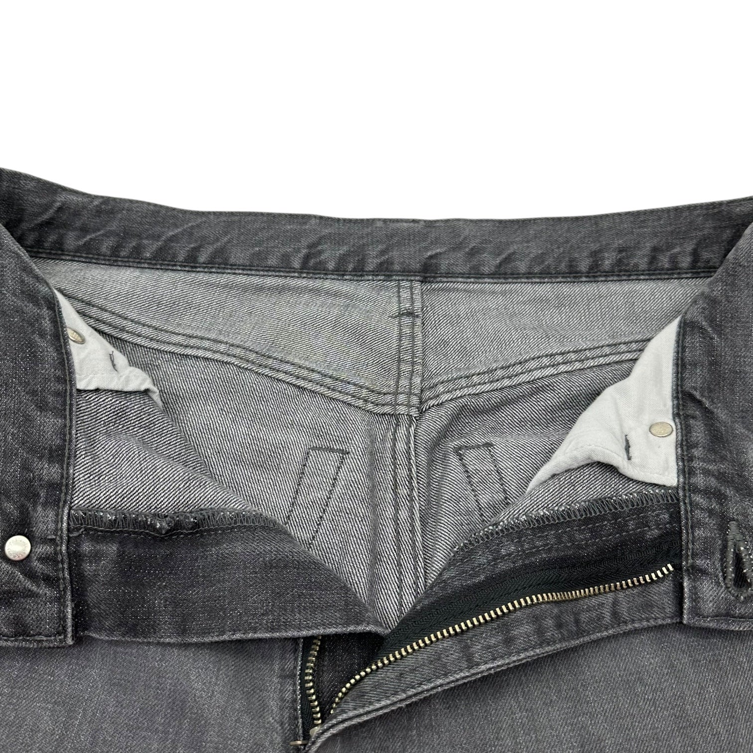 YOKE(ヨーク) 23SS Laser Processed 5P Straight Denim Pants グラデーション デニム パンツ YK23SS0468P-B 2(M程度) グレー