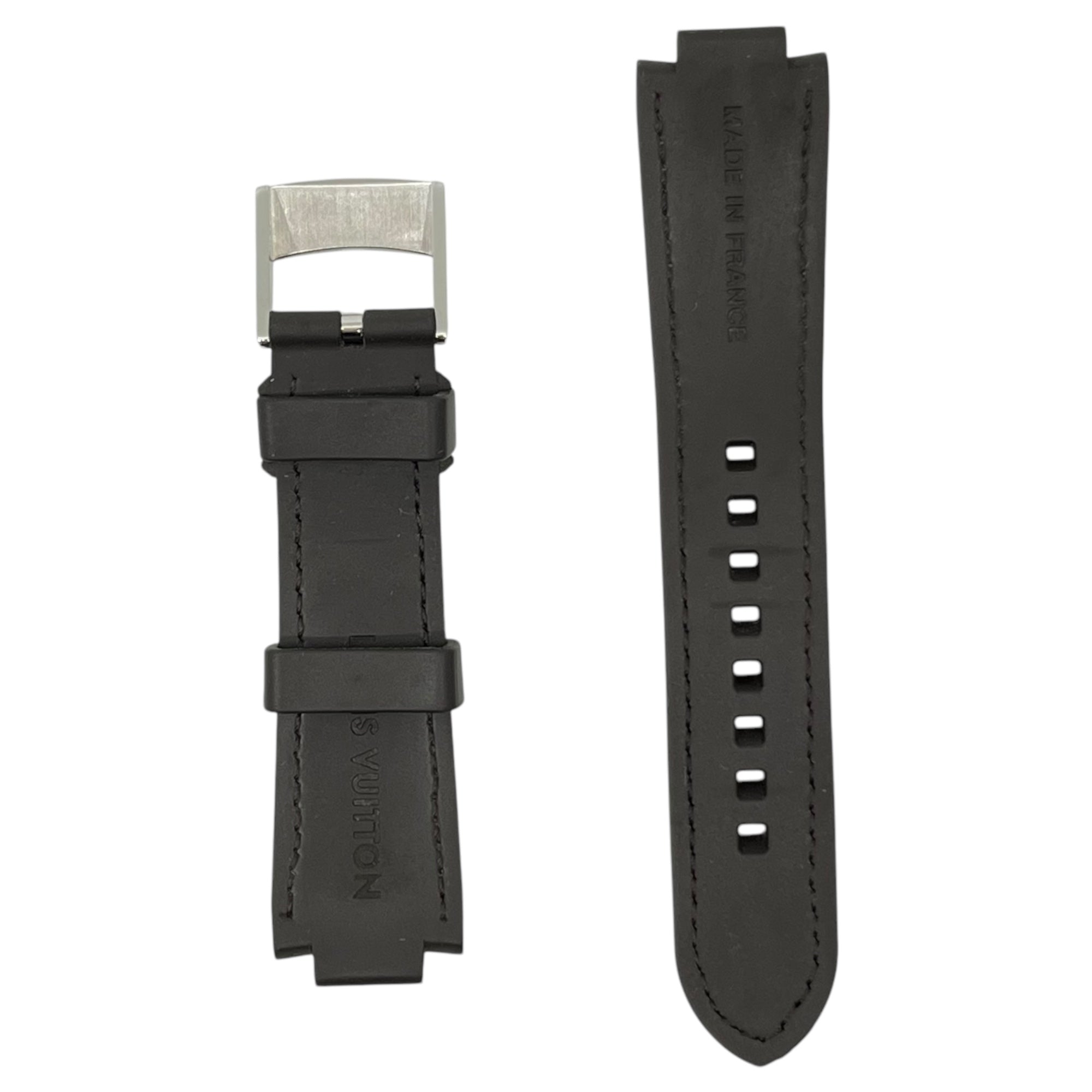 LOUIS VUITTON(ルイヴィトン) タンブール ダミエ・アンフィニ ストラップ L R15841 ブラウン SN1125 スマート ウォッチ 替え ベルト