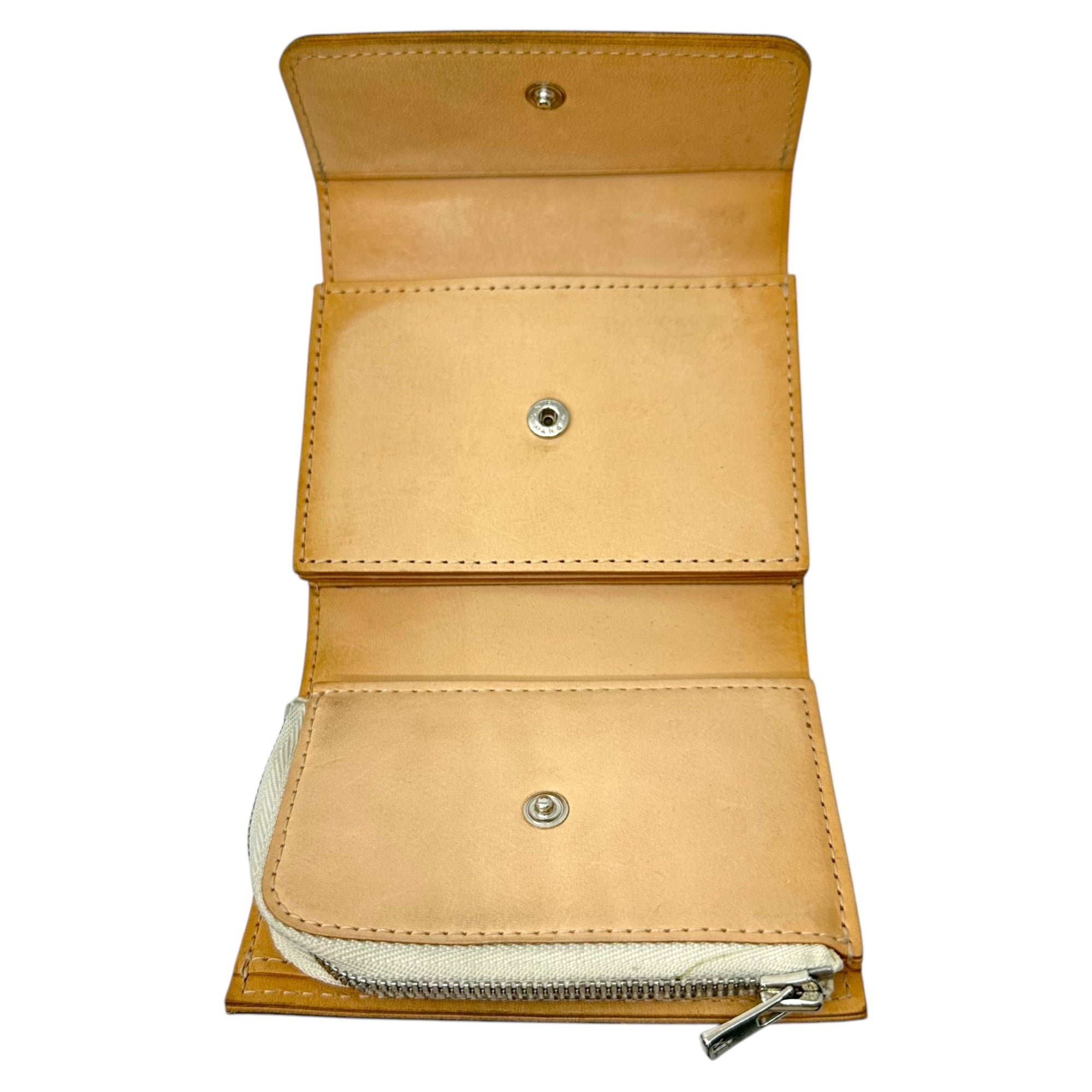 Hender Scheme(エンダースキーマ) bellows wallet black ベローズ ウォレット 3つ折り 財布 レザー ブラック 参考定価39,600円(税込)