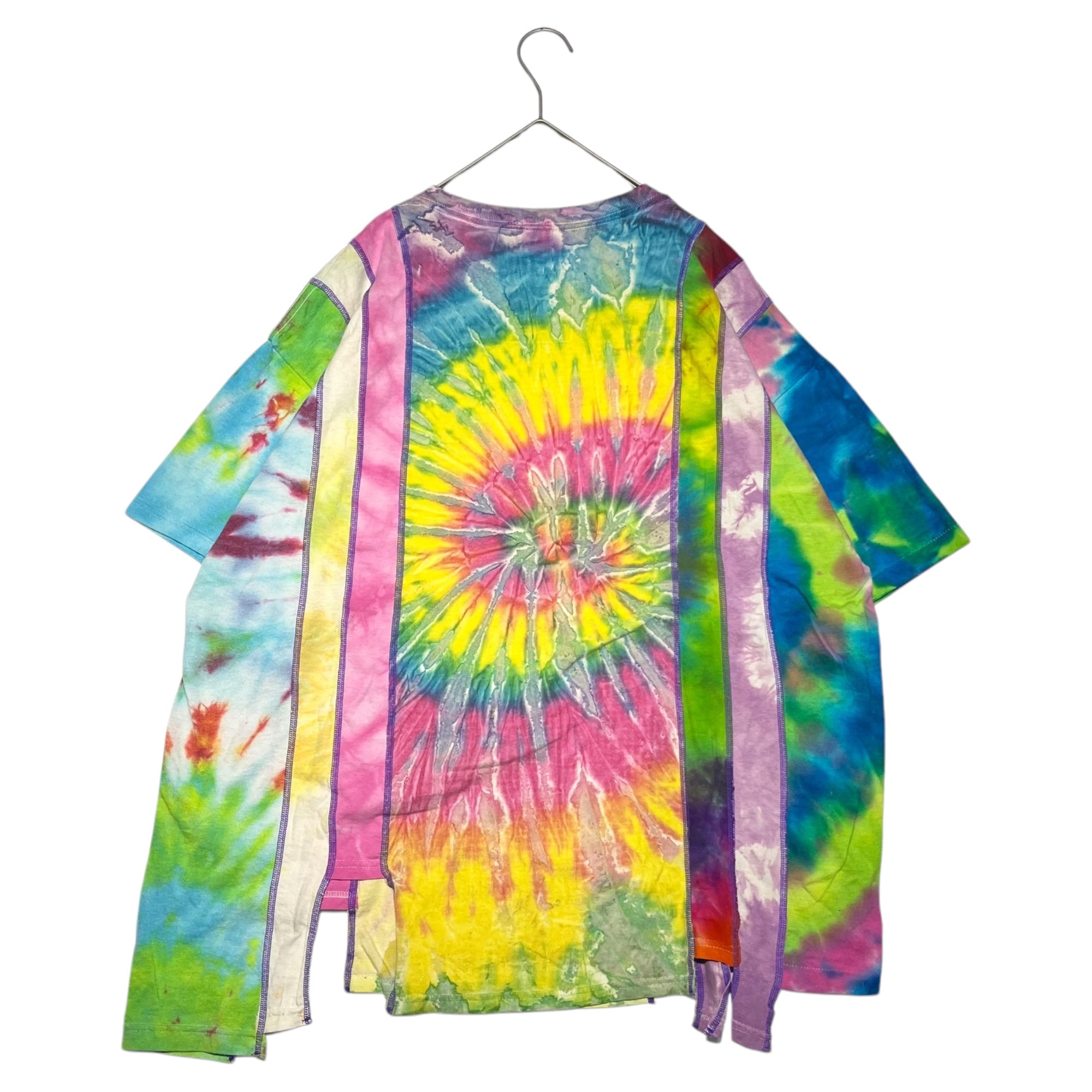 Rebuild by Needles(リビルドバイニードルズ) 5Cuts S/S Tee - Tie Dye タイダイ 再構築 Tシャツ FK396 FREE マルチカラー