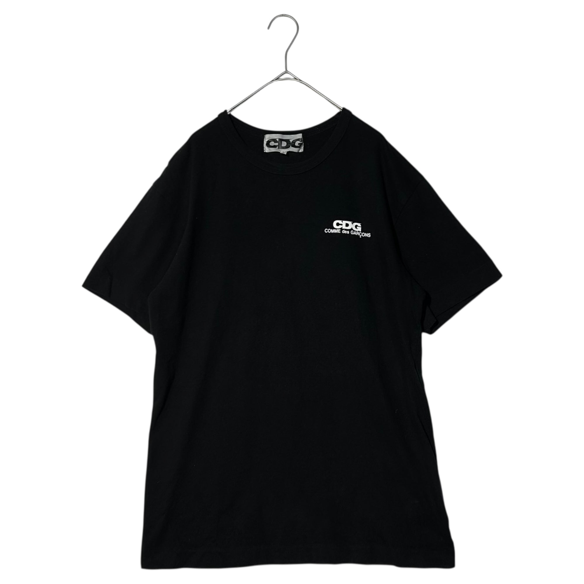 CDG COMME des GARCONS(シーディージーコムデギャルソン) 19AW Logo Crew Neck T-Shirt ロゴ クルーネック Tシャツ SZ-T029 L ブラック AD2019