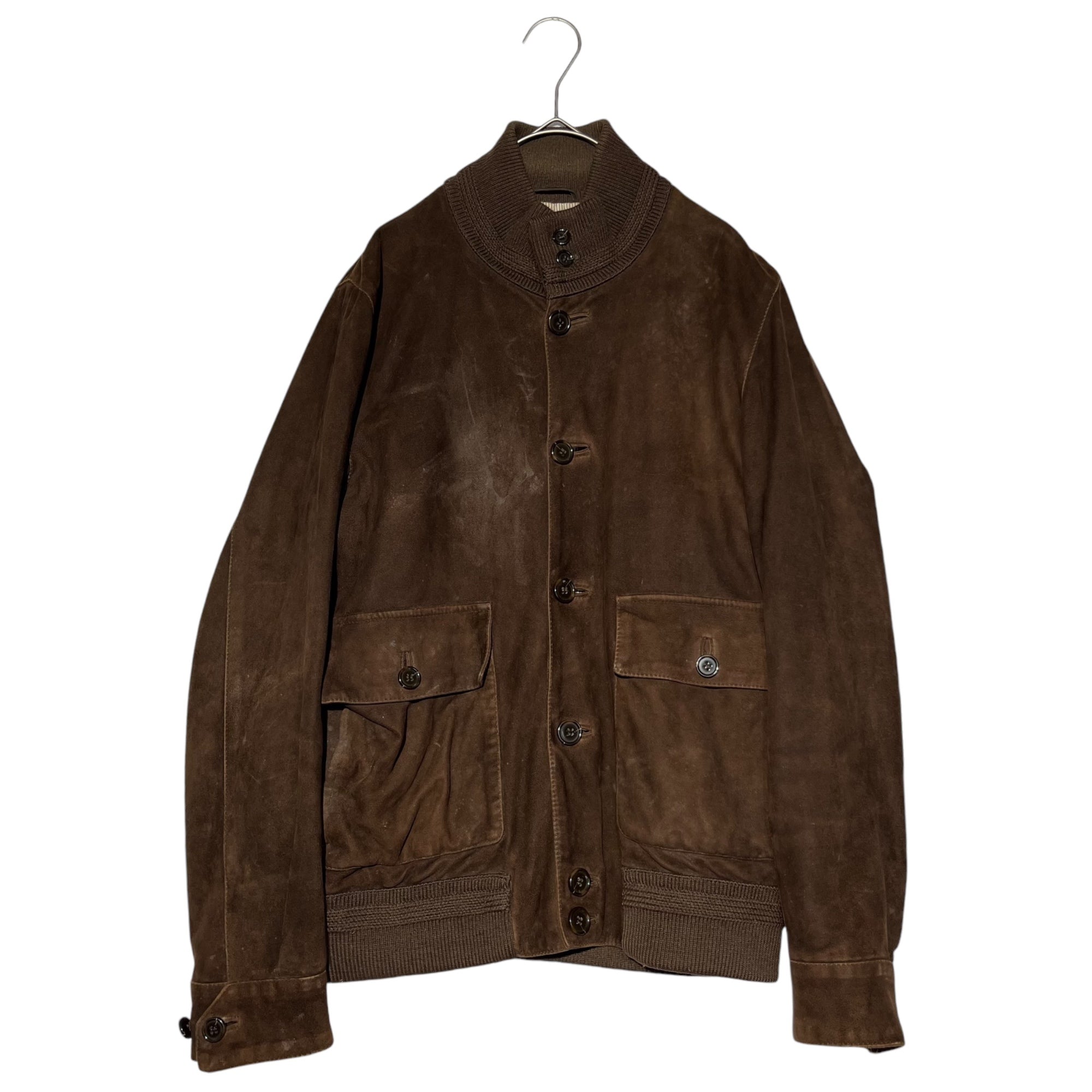 Cinquanta(チンクアンタ) Suede Valstar blouson スウェード ヴァル  