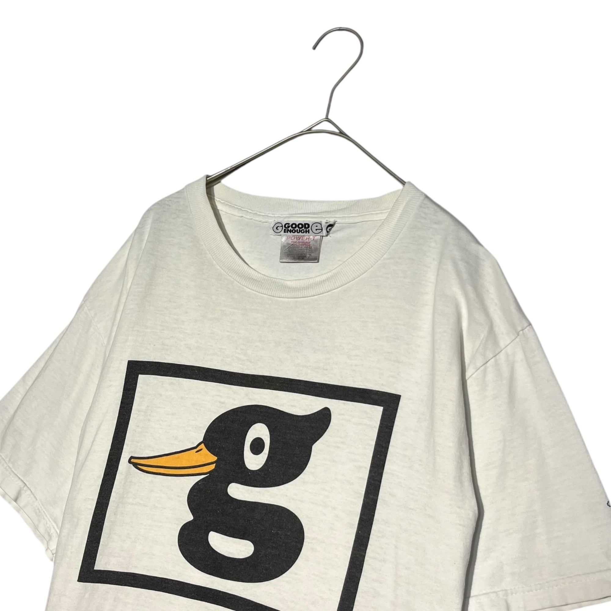 GOODENOUGH(グッドイナフ) 90's Early Pelican Print T-Shirt 初期 ペリカン プリント Tシャツ 90年代 M ホワイト