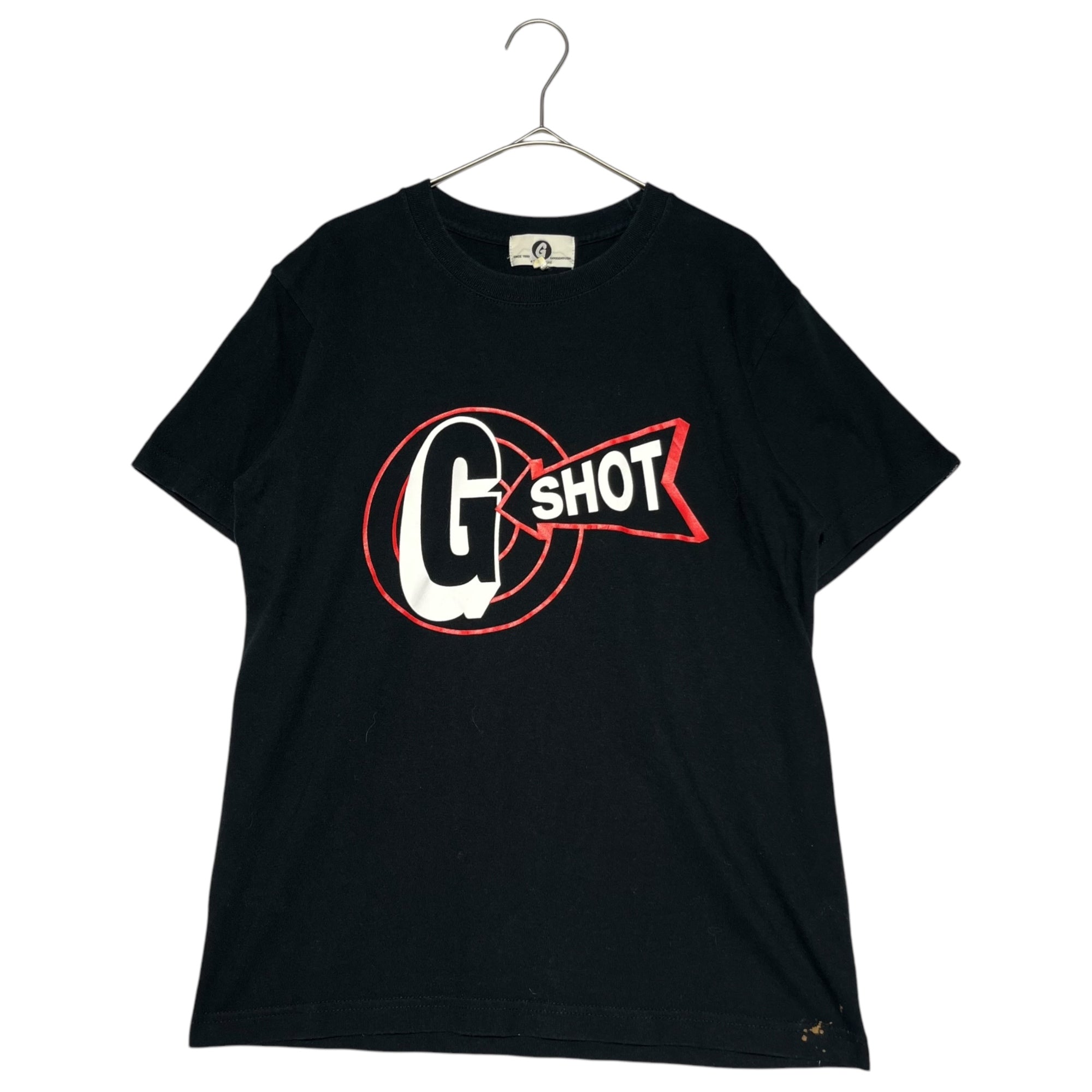 GOODENOUGH(グッドイナフ) G SHOT PRINT T-SHIRT ジーショット プリント Tシャツ 復刻 S ブラック
