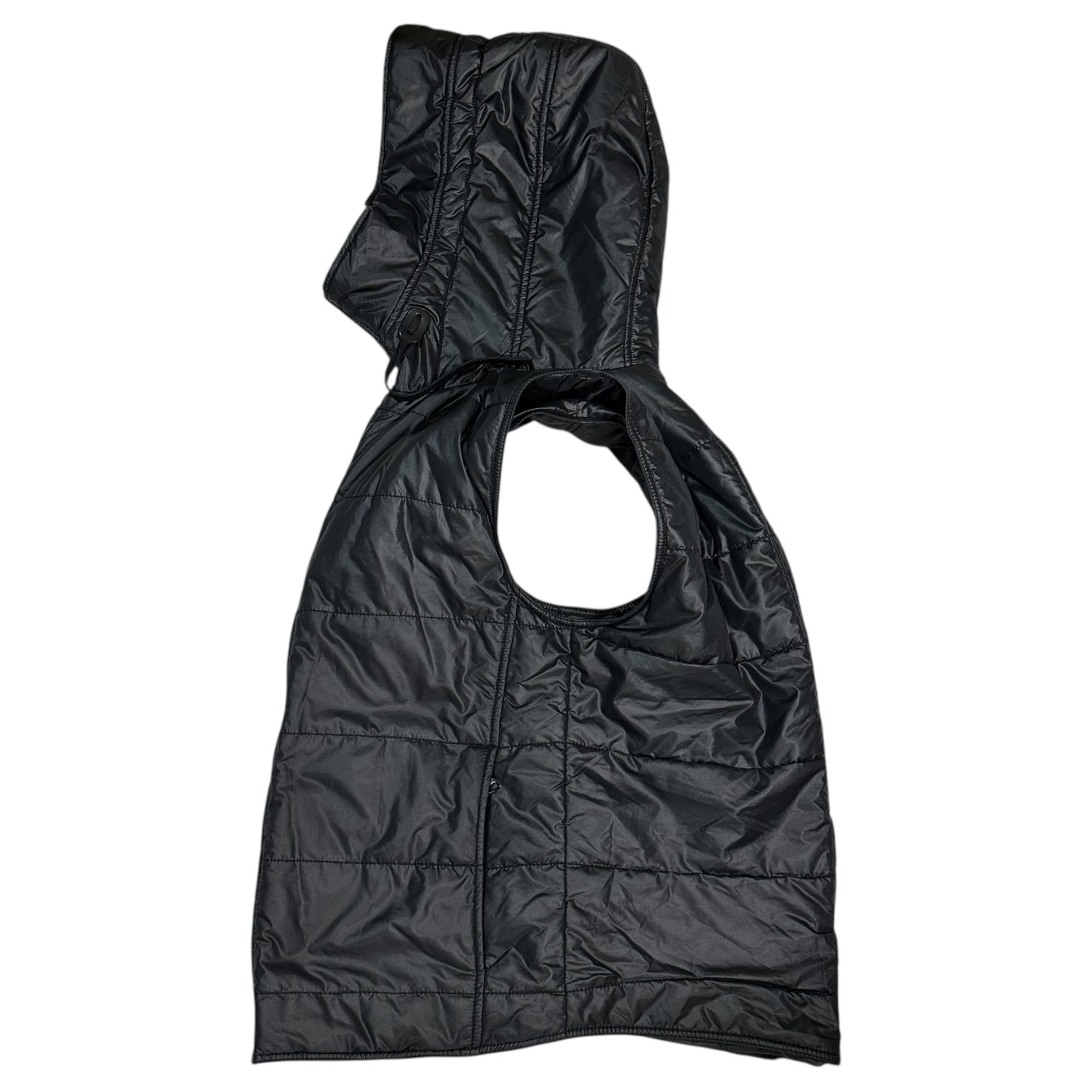 DOLCE&GABBANA(ドルチェ&ガッバーナドルガバ) Hooded Padded Vest フーデッド パテッド ベスト G9R56T 46 ブラック 中綿