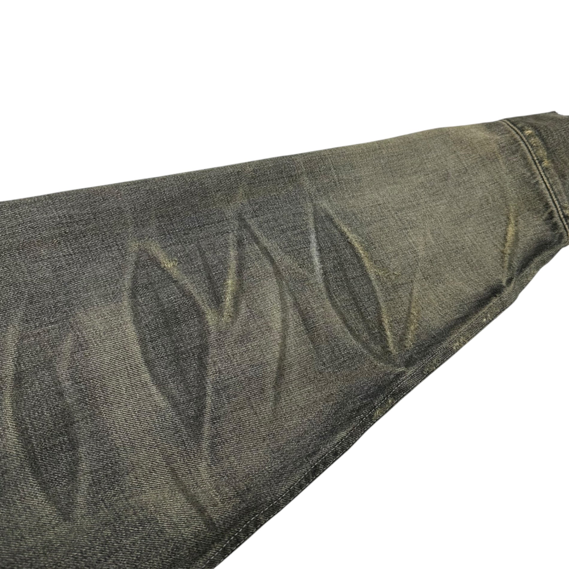 NEIGHBORHOOD(ネイバーフッド) 24AW SAVAGE DENIM TYPE-1 JACKET サベージ デニム タイプ1 ジャケット ダメージ加工 242XBNH-JKM01 L ブラック 完売商品