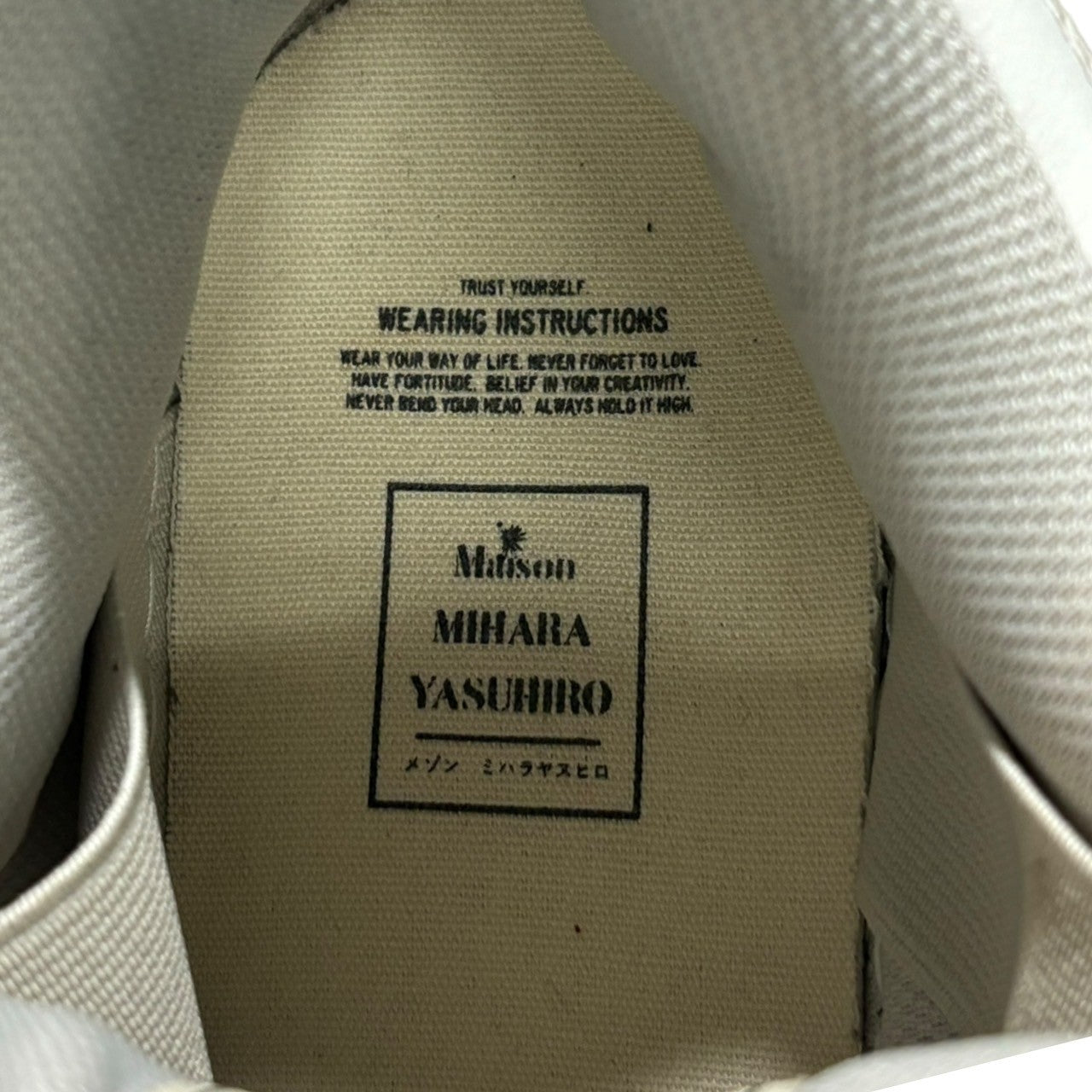 Maison MIHARA YASUHIRO(メゾンミハラヤスヒロ) "BLAKEY" original stc sole leather puffer Low-Top sneaker ブレイキ― パファー オリジナルソール レザー スニーカー A12FW723 42(26.5cm程度) ブラック