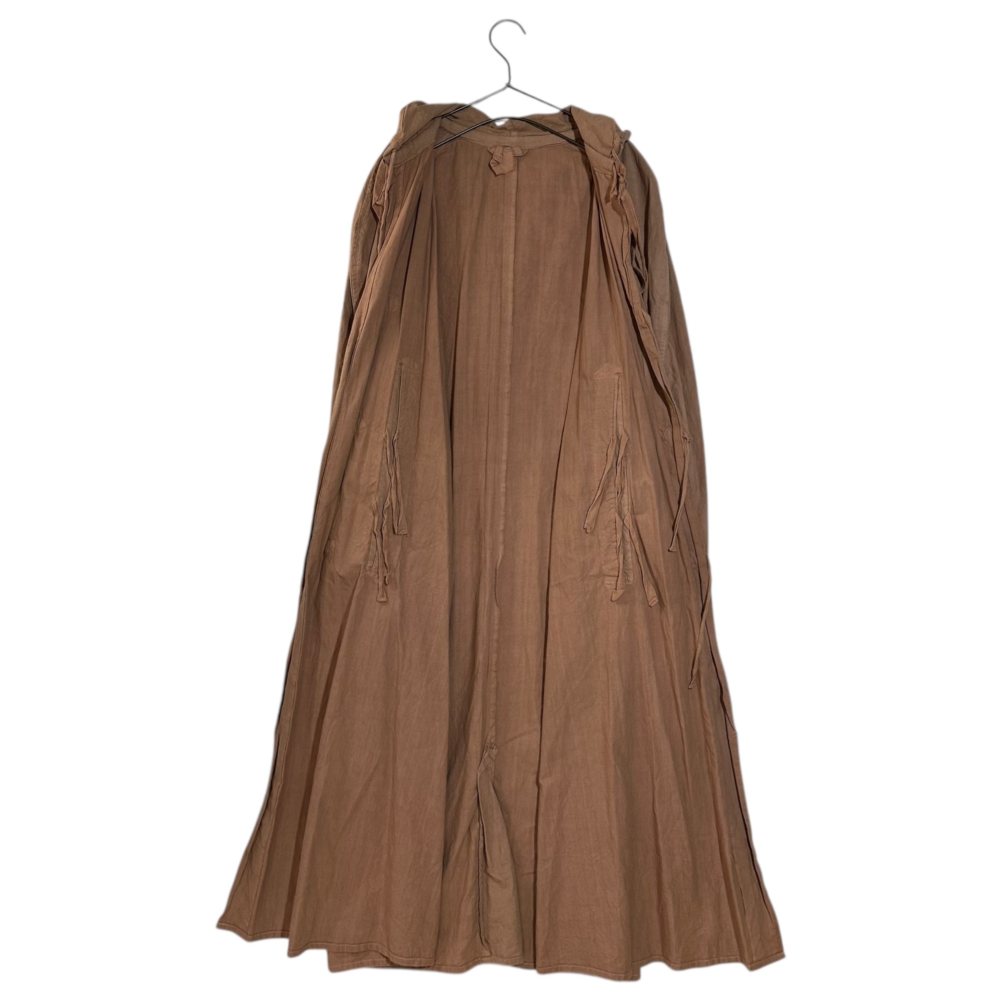 VINTAGE(ヴィンテージ) 70~80's surgical gown coat サージカル ガウン コート SIZE FREE(L程度) ブラウン EURO MILITALY