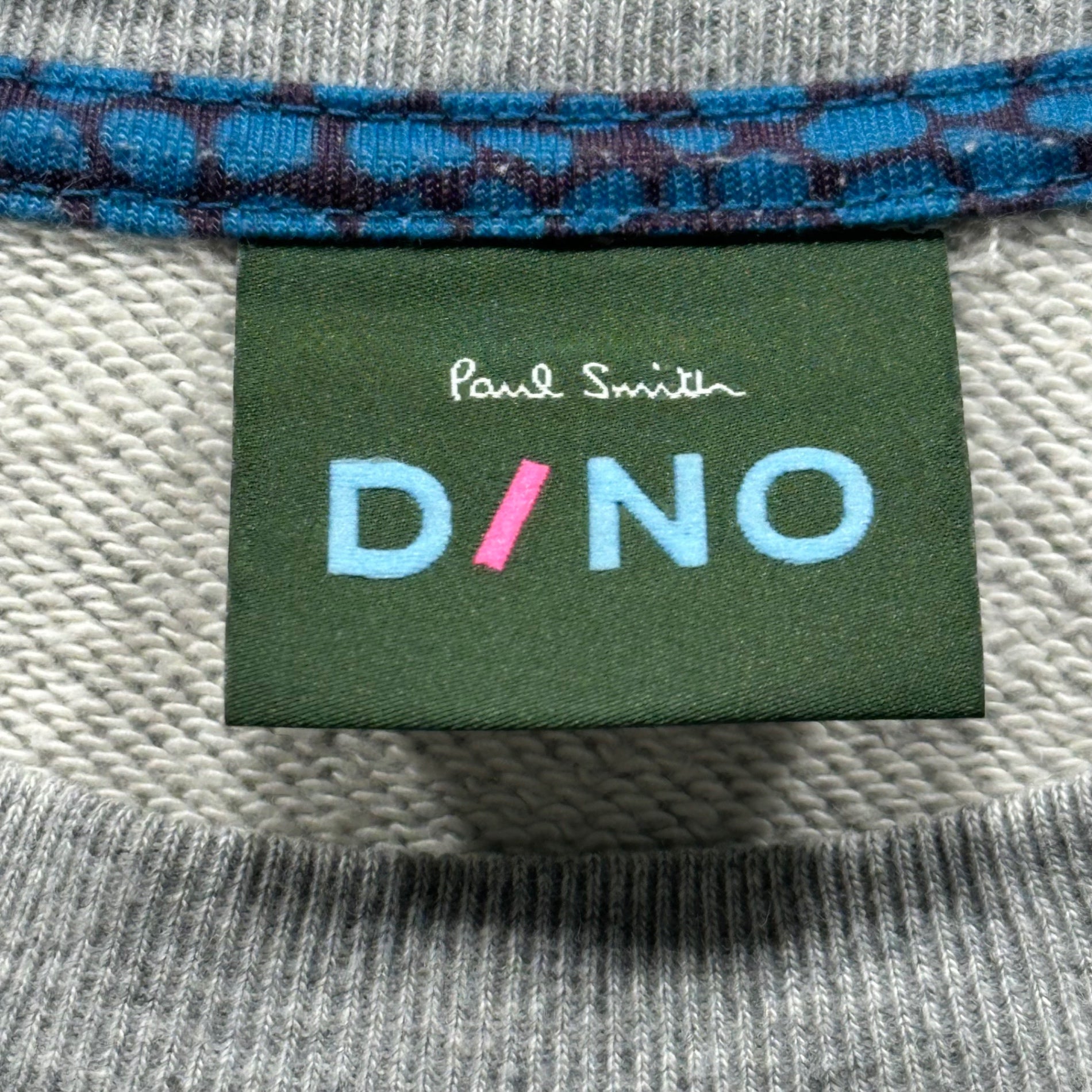 PAUL SMITH(ポールスミス) DINO Crew Neck Sweatshirt クルーネック スウェット PY-DW-89877 L ライトグレー