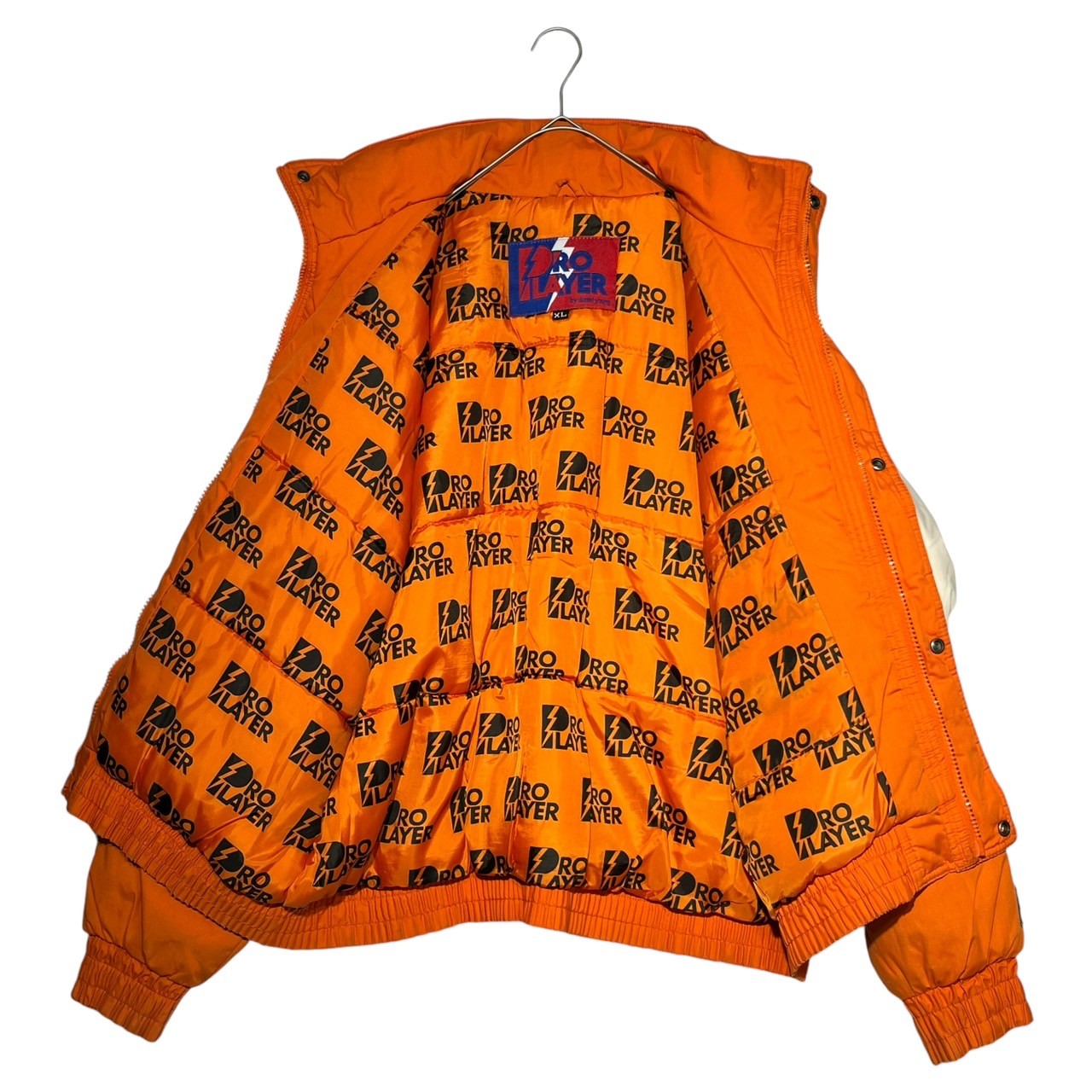 ProPlayer(プロプレイヤー) 90's NFL マイアミドルフィンズ 中綿ジャケット プロプレイヤー 90年代 XL グリーン×オレンジ