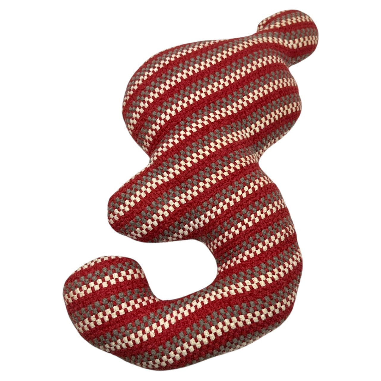 GOODENOUGH(グッドイナフ) Woven Cushion ウーブン クッション レッド×ホワイト