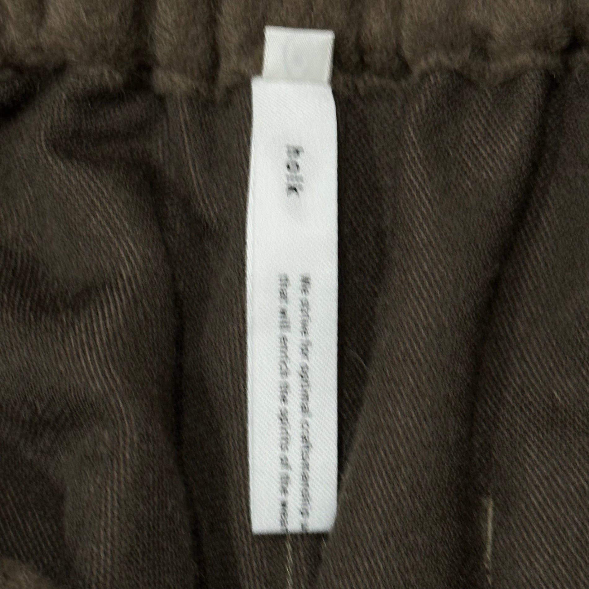 holk(ホーク) Alpaca Shaggy Pants アルパカ シャギー パンツ 2(M程度) ブラウン
