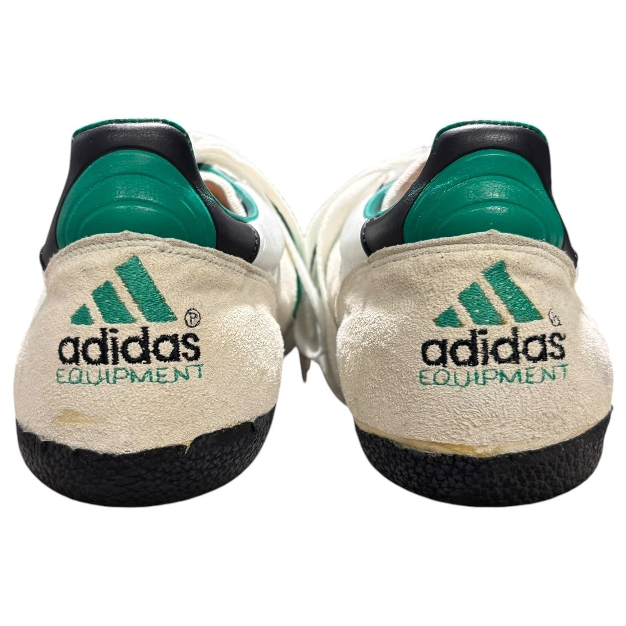 adidas(アディダス) 1987's EQUIPMENT vintage West German low-cut sneakers SHUT PUT ヴィンテージ 西ドイツ製 ローカット スニーカー 28.5cm ホワイト×グリーン 80's 80年代