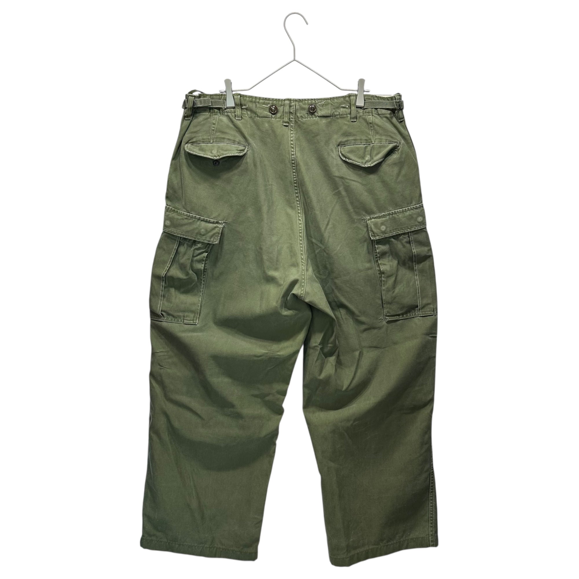 US ARMY(アメリカ軍) 50’s M-51 field pants PRENTICE zip 初期 フィールド カーゴ パンツ LONG-LARGE オリーブ 1952年 PRENTICEブラス 50年代 ヴィンテージ ミリタリー