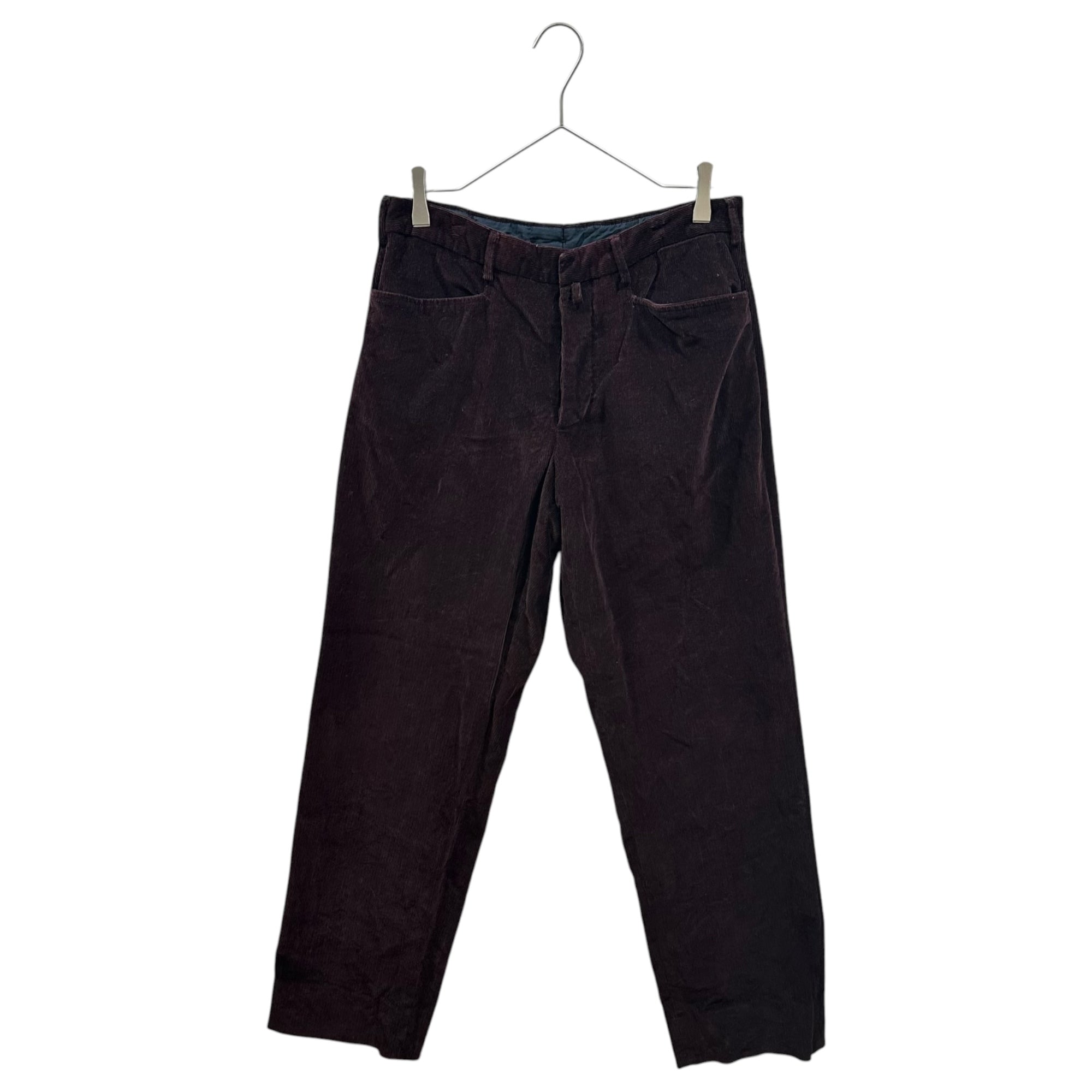 PRADA(プラダ) 2000's Corduroy Trousers コーデュロイ トラウザー パンツ 48(M程度) ブラウン