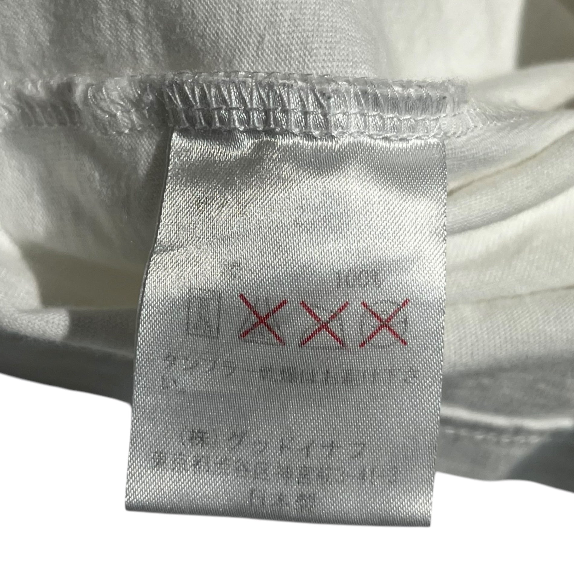 GOODENOUGH × FRAGMENT DESIGN(グッドイナフ×フラグメントデザイン) THE CONVENI Back print pocket T-shirt ザコンビニ バックプリントポケットTシャツ 2(M) ホワイト エルメスオマージュ 稀少品