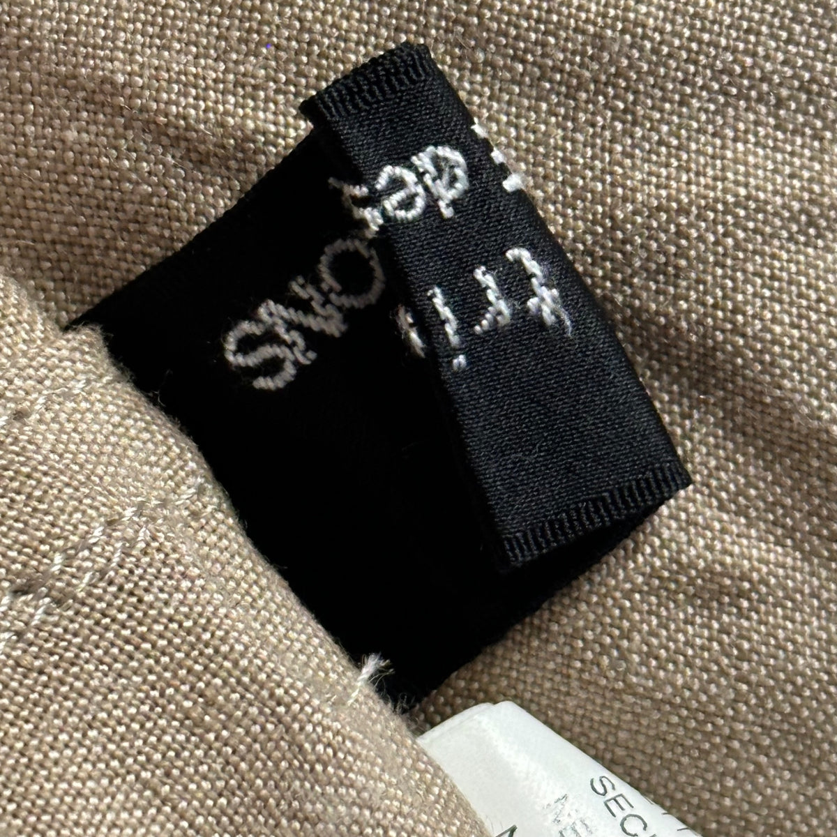 tricot COMME des GARCONS(トリココムデギャルソン) 2003SS Linen-Rayon Cargo Pants リネン レーヨン カーゴ パンツ TI-P019 S ベージュ AD2002 00s アーカイブ