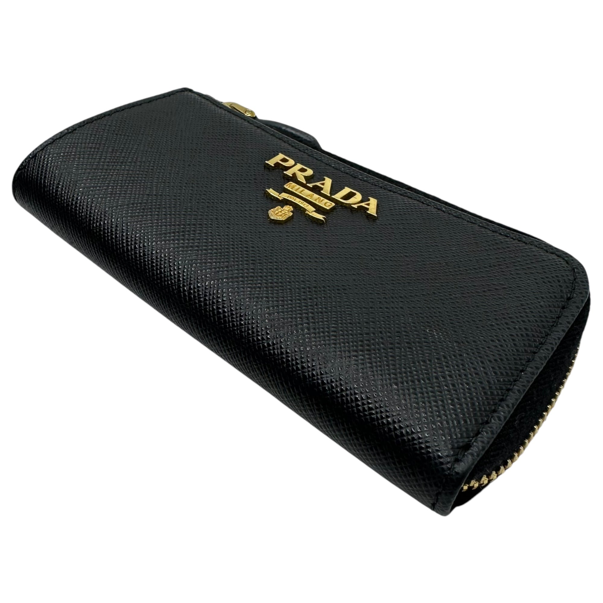 PRADA(プラダ) saffiano key case サフィアーノ キーケース ネイビー コインケース 62B キーリング