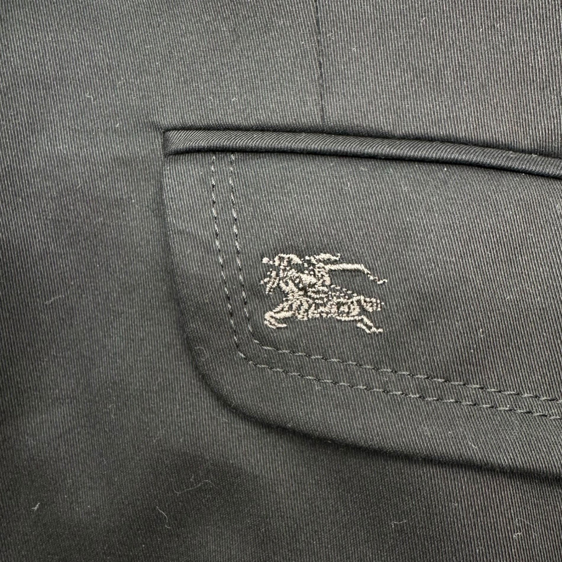 BURBERRY BLUE LABEL(バーバリーブルーレーベル) Burberry Check Lined Silver Button Blazer バーバリー チェック ライニング 銀ボタン ブレザー FC505-225-09 38(M程度) ブラック 裏地 テーラード ジャケット
