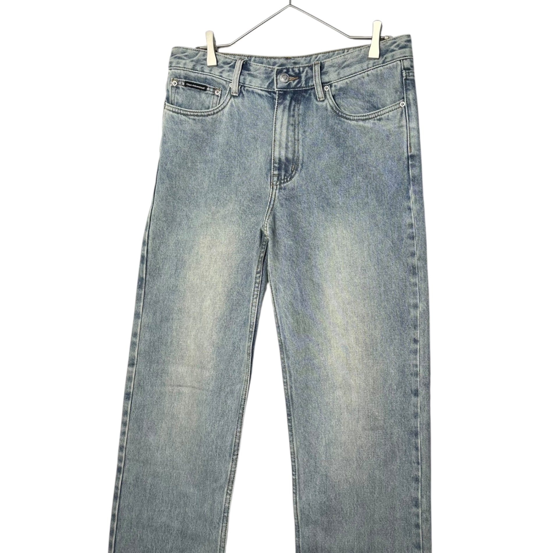 Gosha Rubchinskiy(ゴーシャラブチンスキー) Medium Overdyed Straight Denim Pants ミディアム オーバーダイ ストレート デニム パンツ GOS25F-JNS-0201 S ライトインディゴ