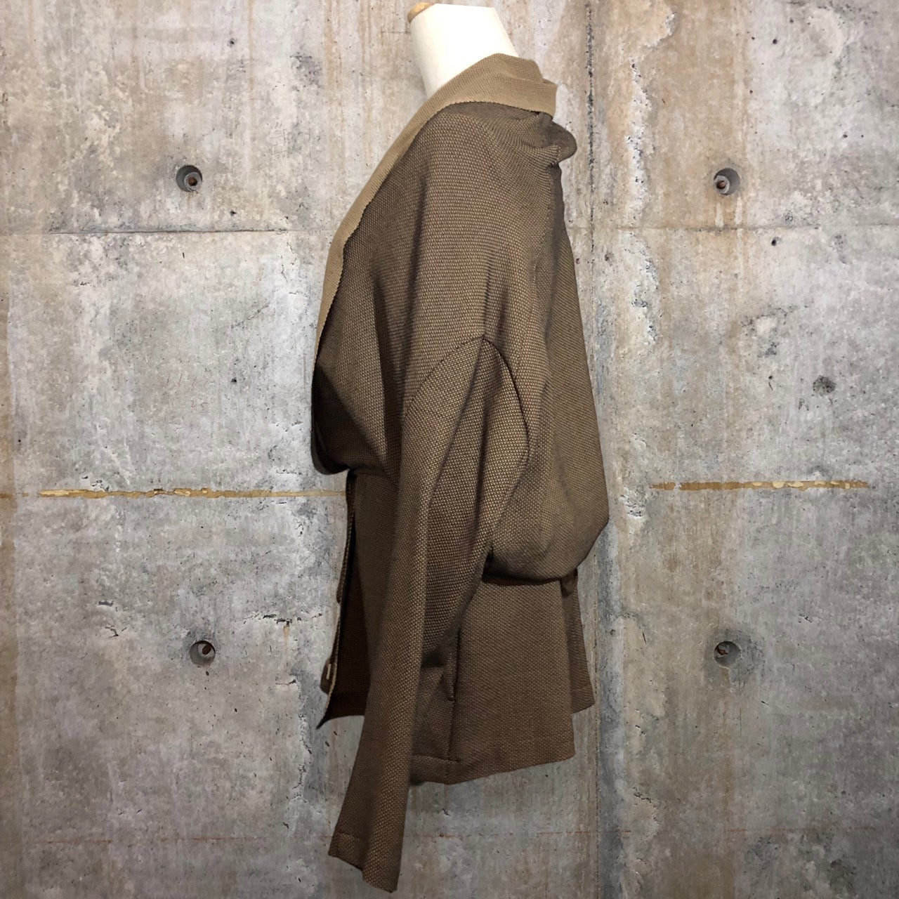 the Sakaki(ザサカキ) 居間着/imagi/羽織/カーディガン/ジャケット S ブラウン 廃版ブランド