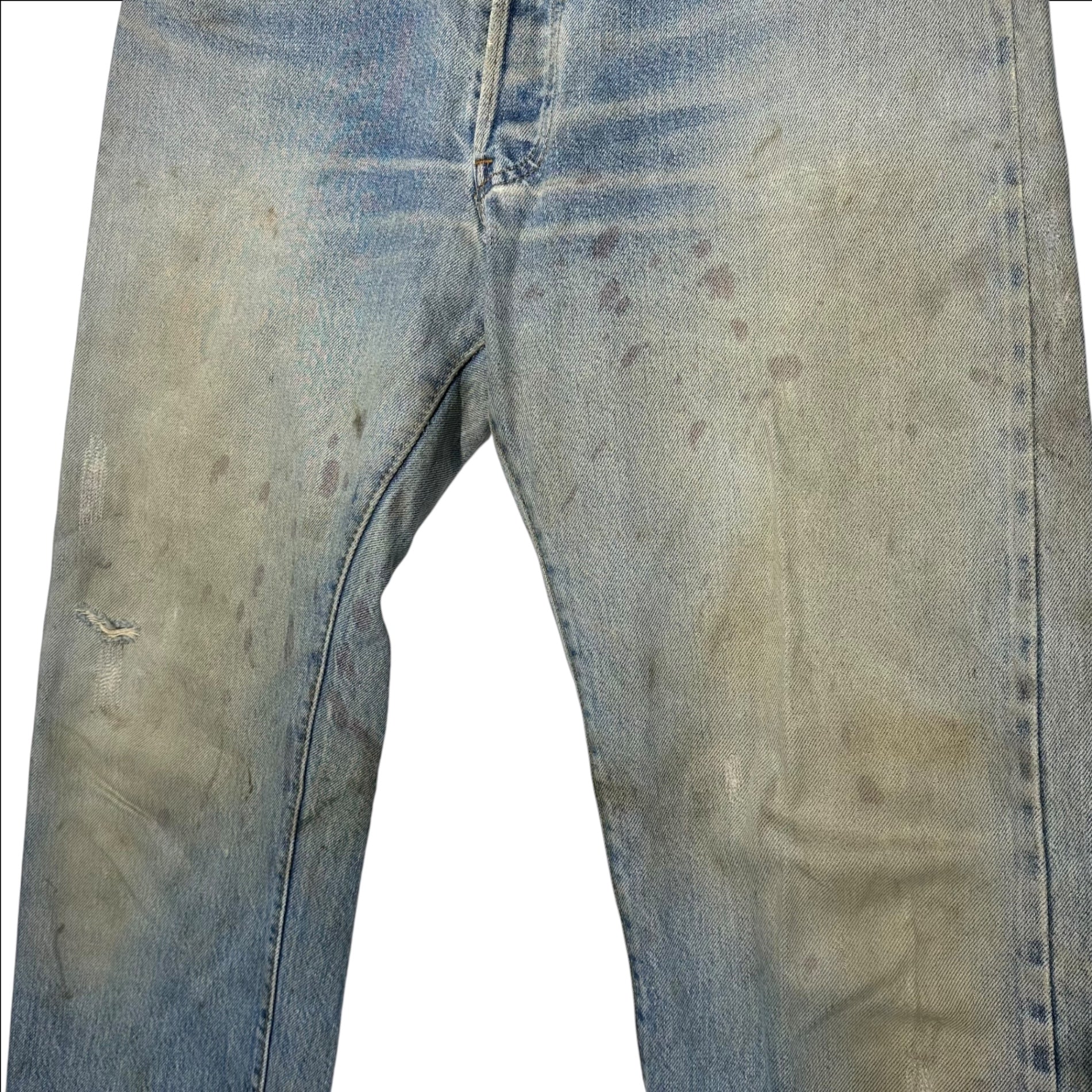 Levi's(リーバイス) 70's~80's 501 66後期 vintage denim pants ヴィンテージ デニム パンツ W31(実寸82cm) インディゴ 70年代~80年代 裏ボタン6刻印
